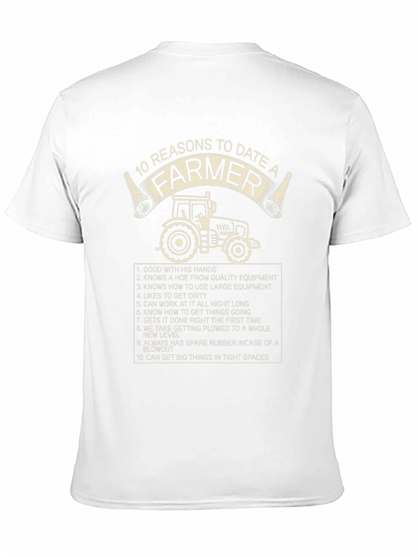 10 Reasons to Date a Farmer Graphic Tee