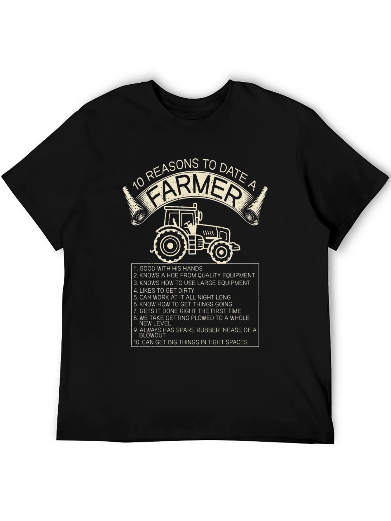 10 Reasons to Date a Farmer Graphic Tee