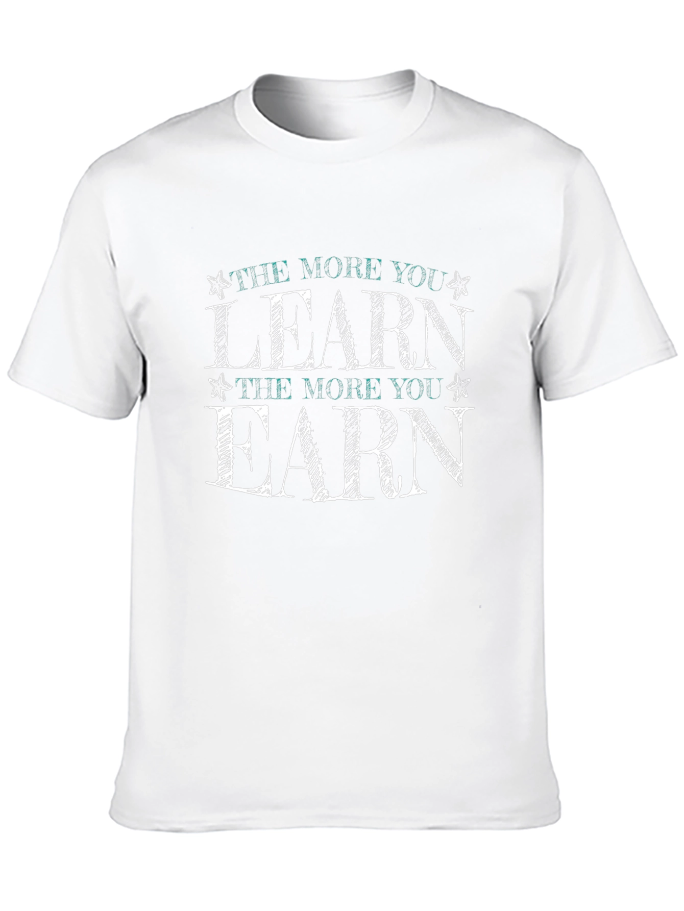 The More You Learn Graphic Tee