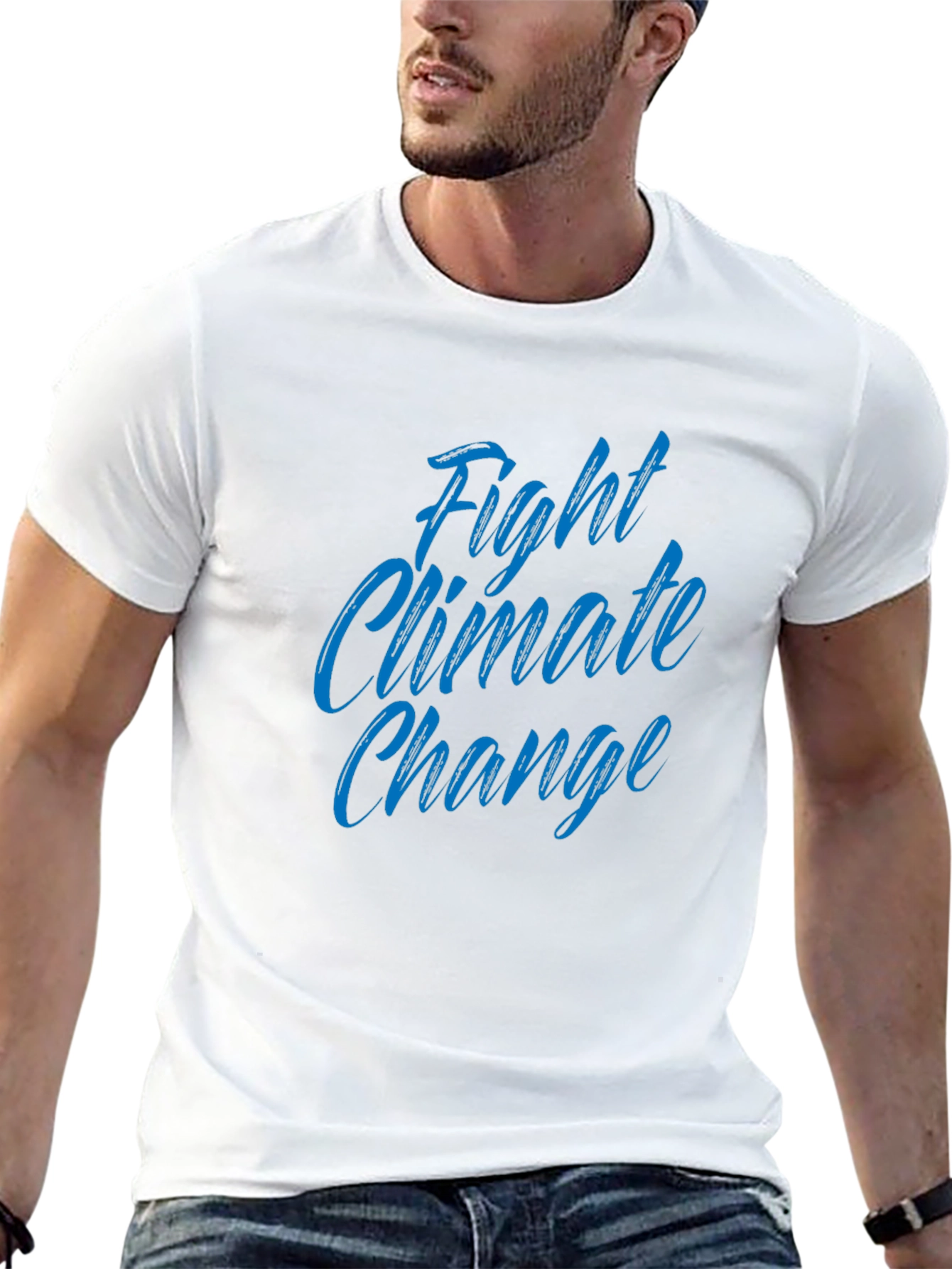 Fight Climate Change Black T-Shirt