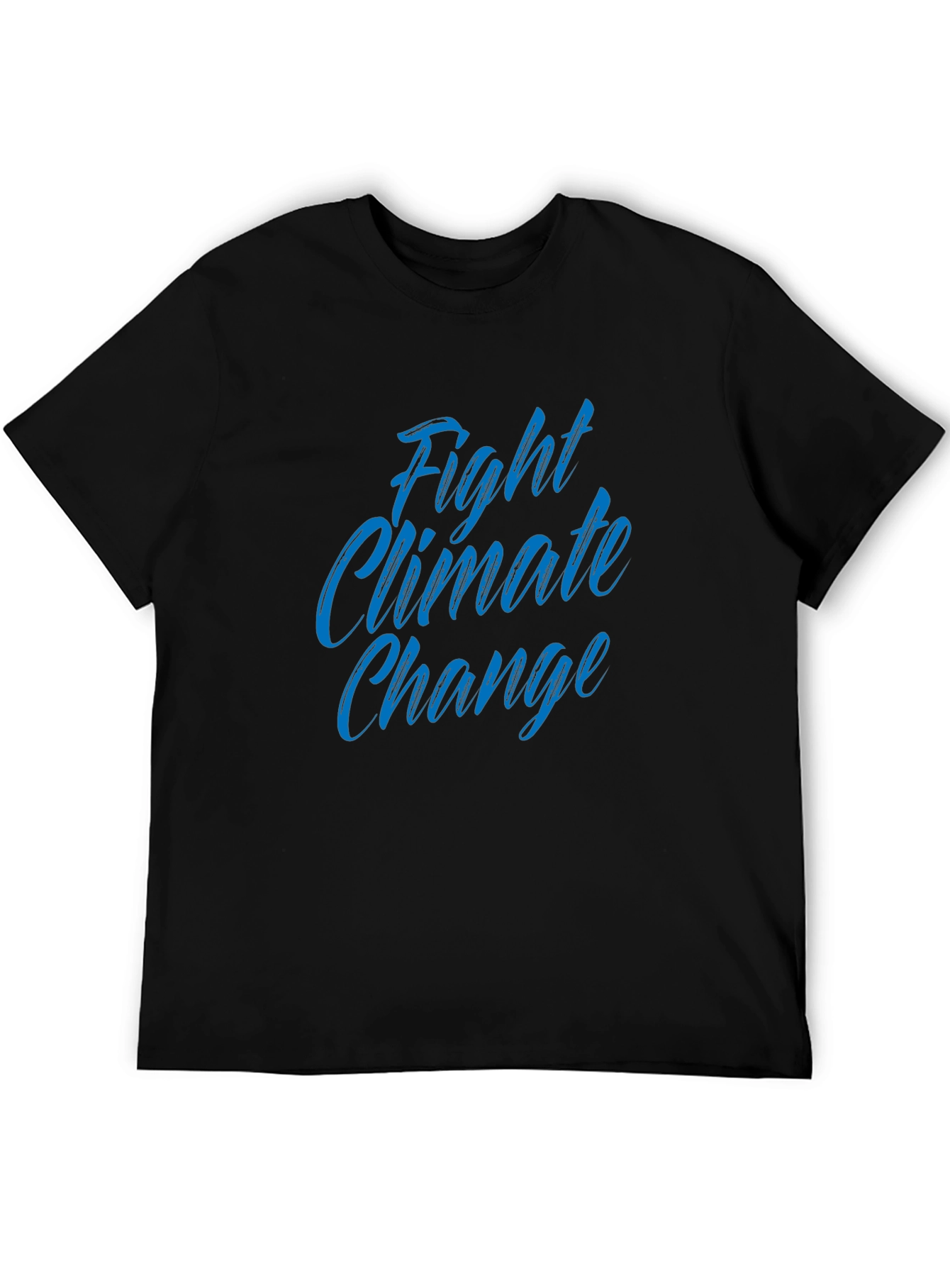 Fight Climate Change Black T-Shirt