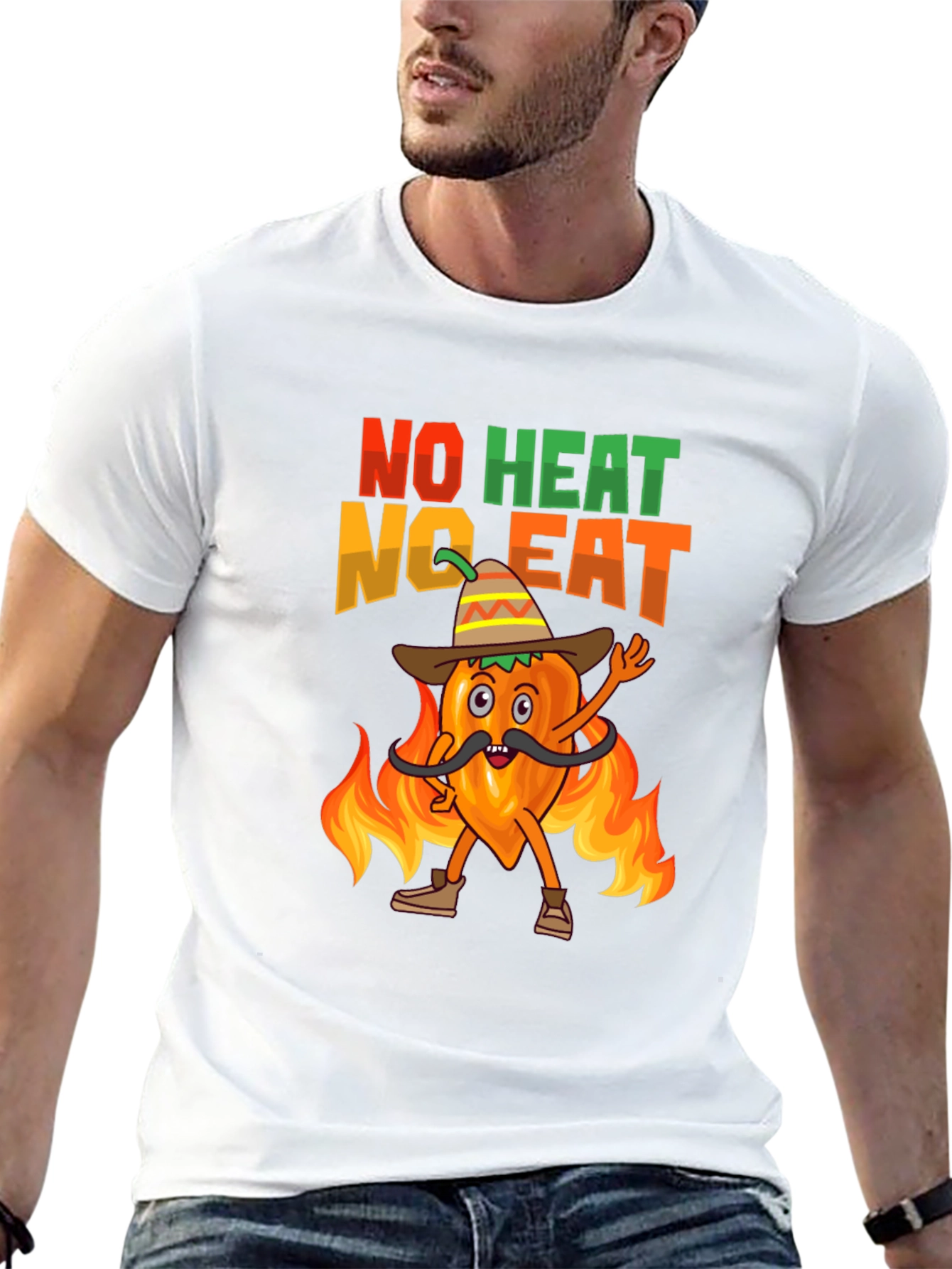 No Heat No Eat Graphic Tee