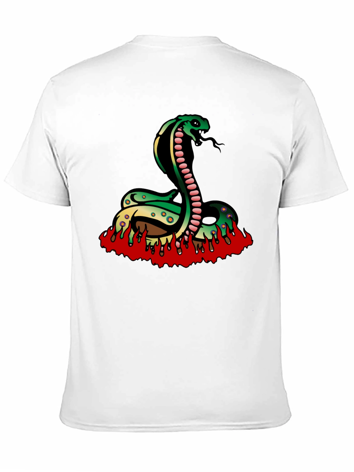 Cobra Snake T-Shirt - Black Graphic Tee