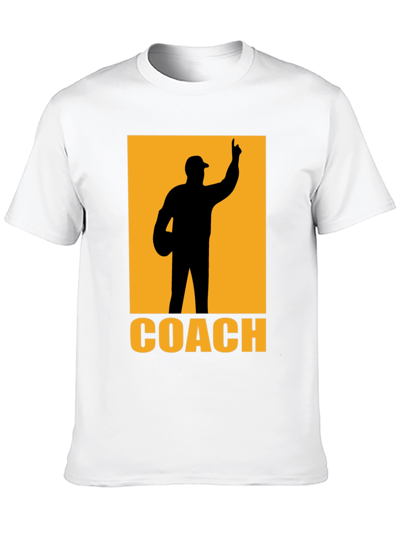 Coach Graphic T-Shirt - Black Cotton Tee