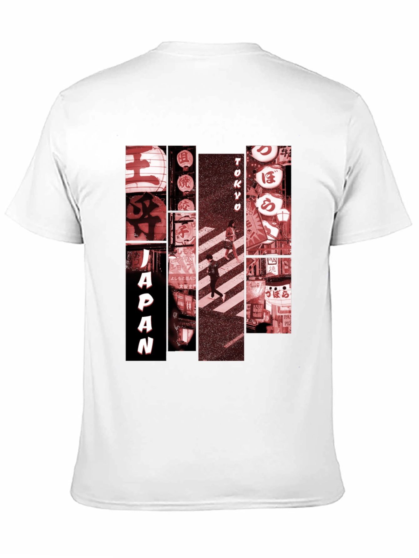 Japan Tokyo Streetwear Graphic Tee - Black
