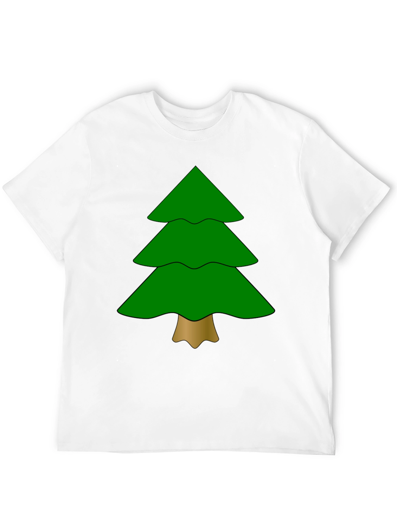Festive Tree Graphic Tee - Holiday Ready