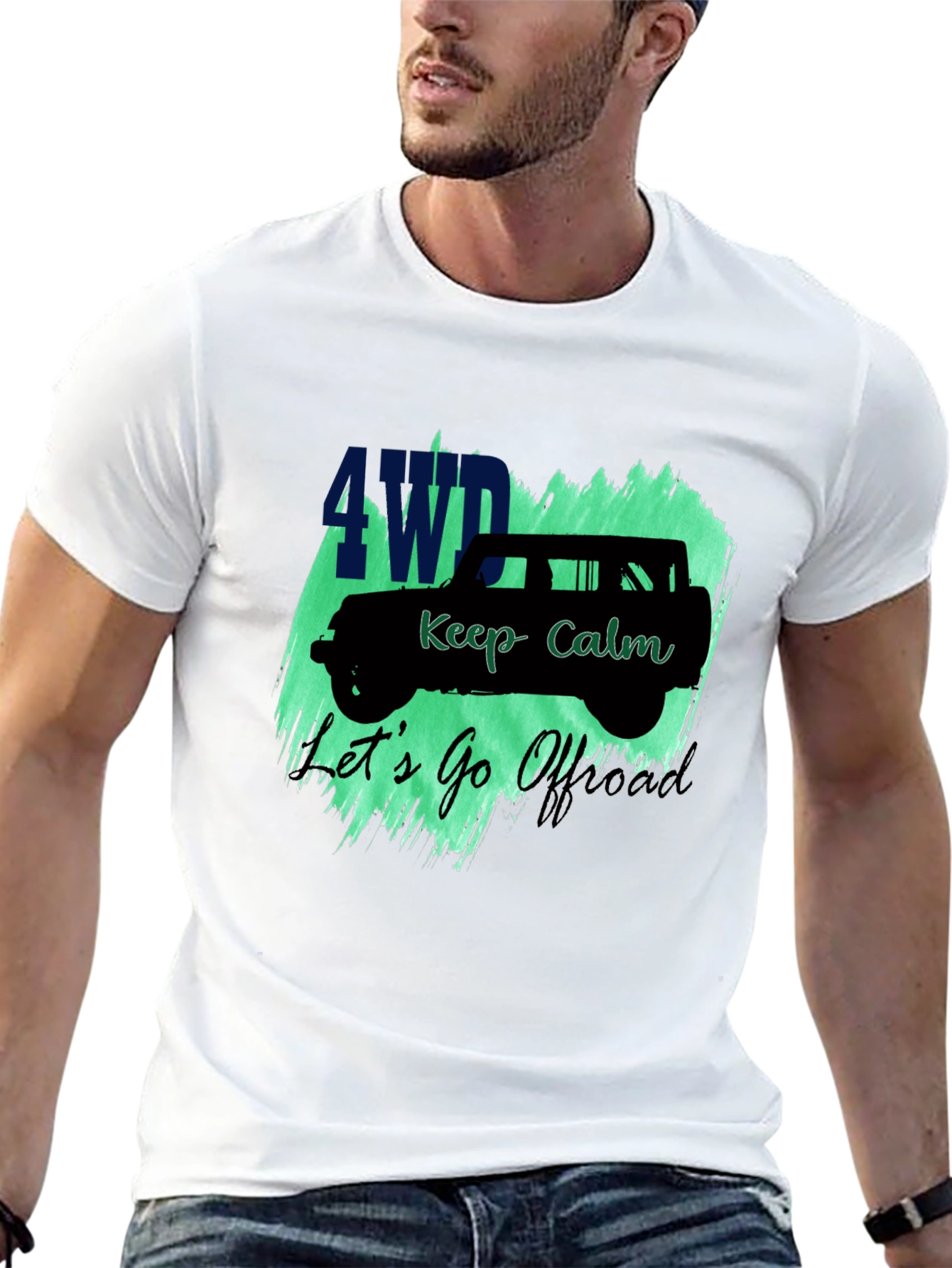 AWD Off-Road Adventure T-Shirt - Keep Calm