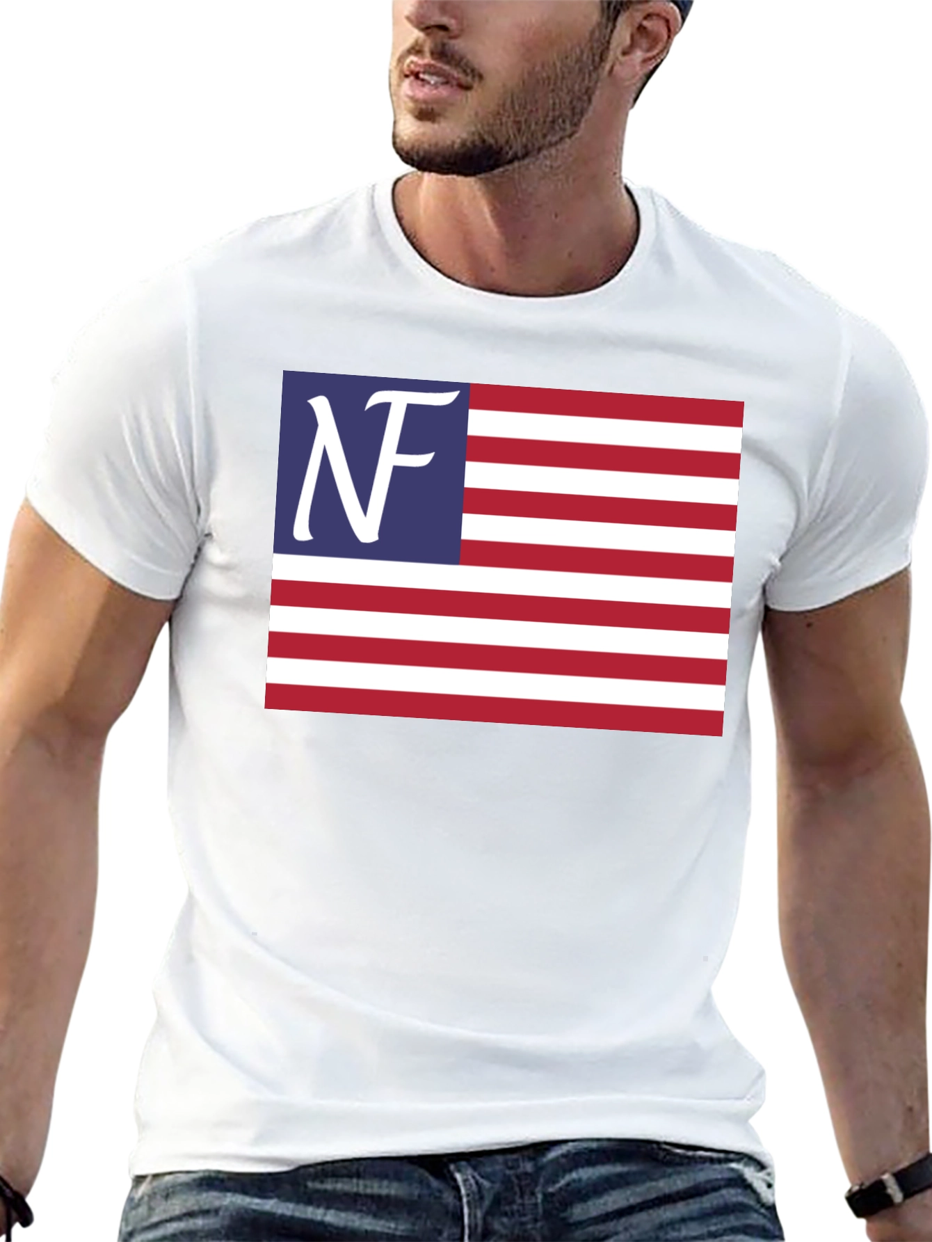 NF American Flag T-Shirt