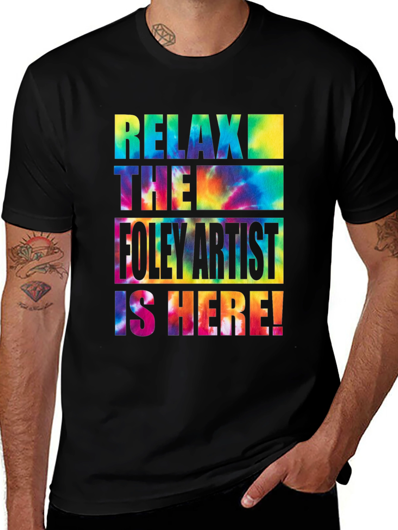 Relax the Foley Artist is Here! Graphic Tee