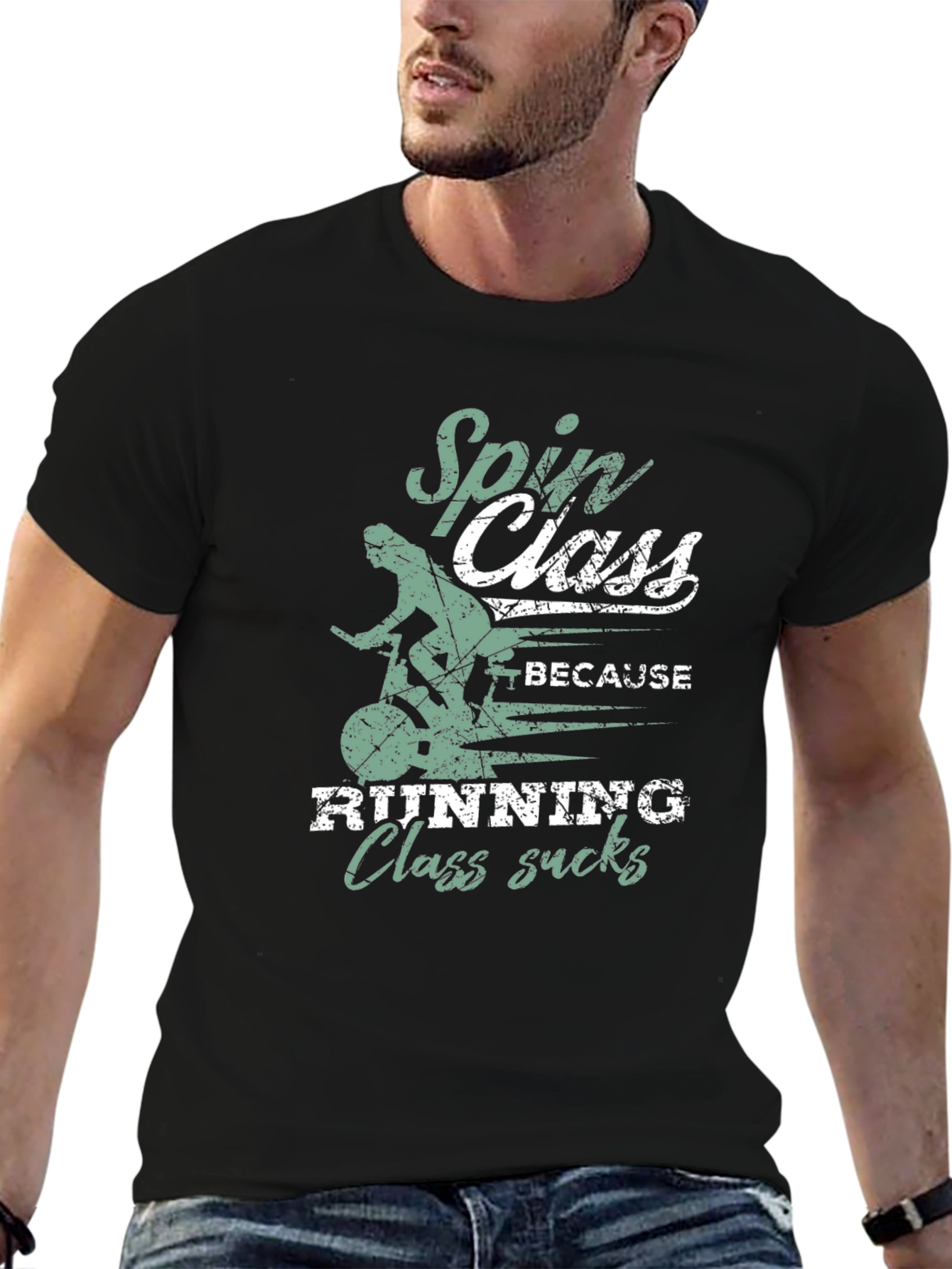 Spin Class Humor T-Shirt