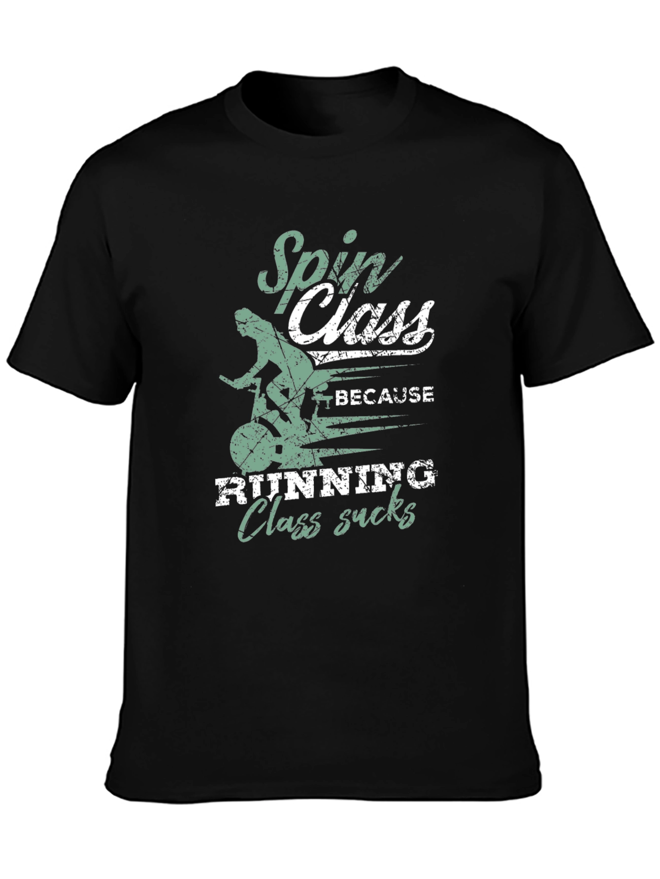 Spin Class Humor T-Shirt