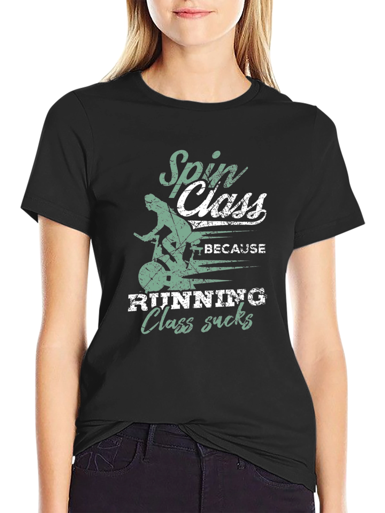 Spin Class Humor T-Shirt