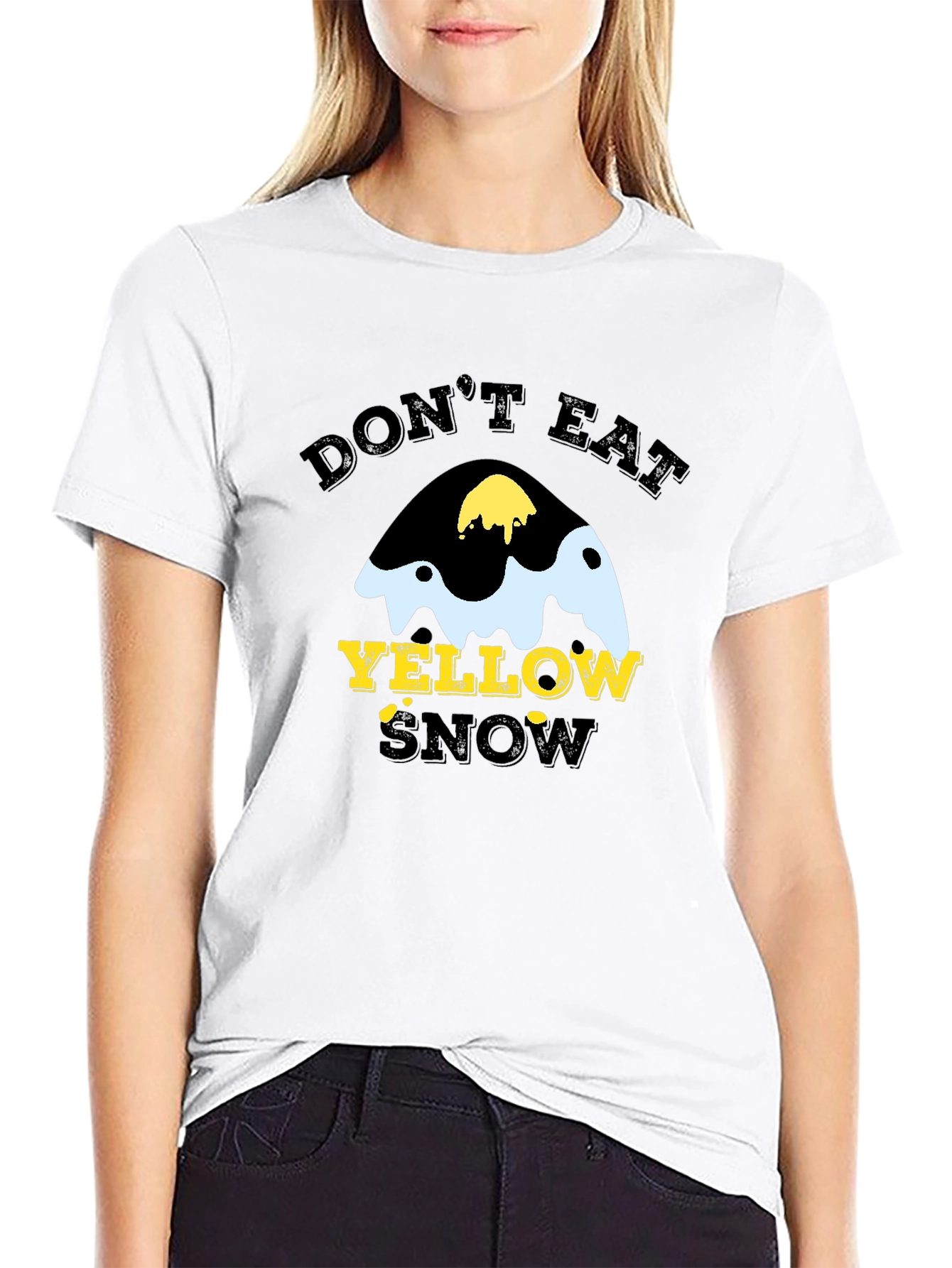 Dont Eat Yellow Snow Graphic Tee