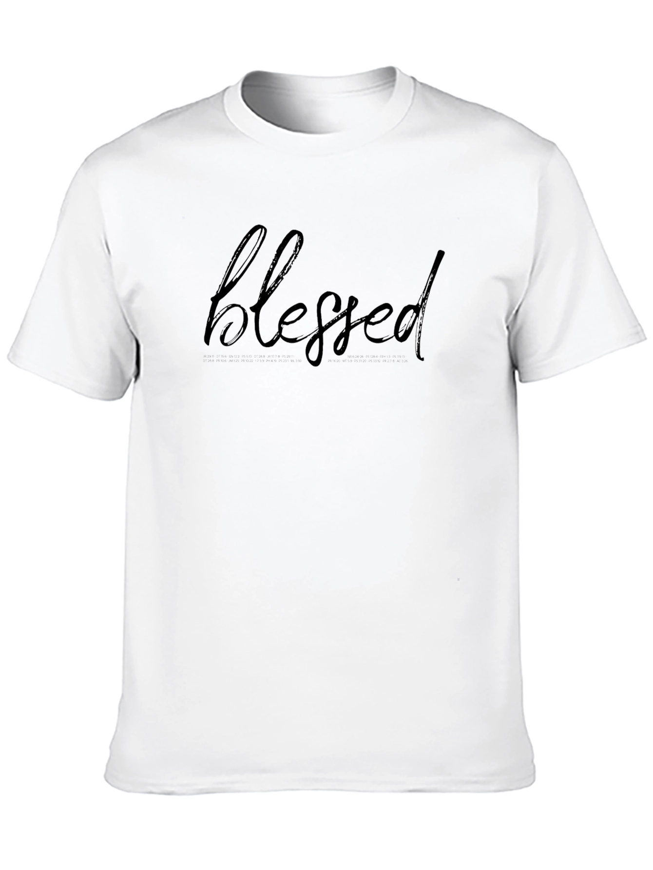 Blessed Graphic Tee - Classic Black T-Shirt
