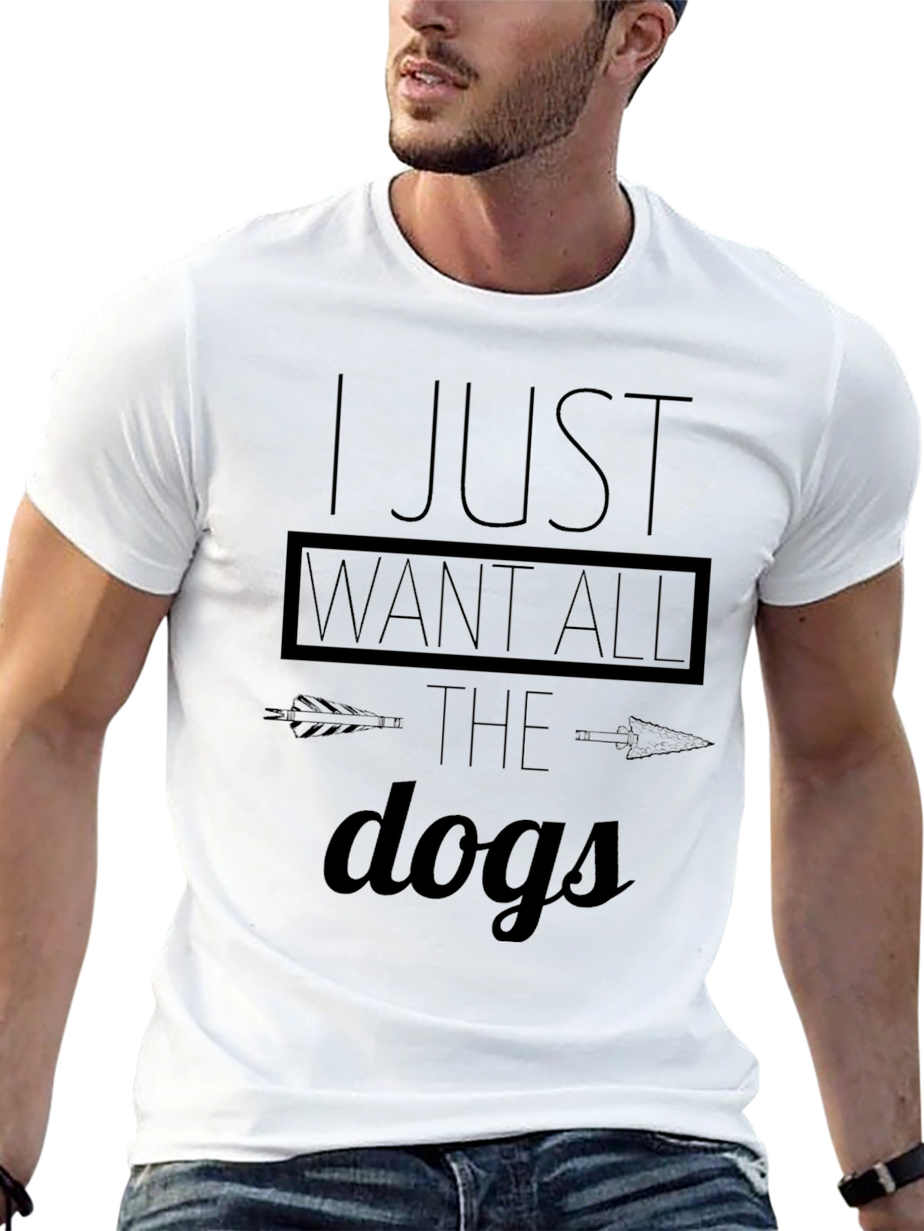 I Just Want All The Dogs T-Shirt - Unisex