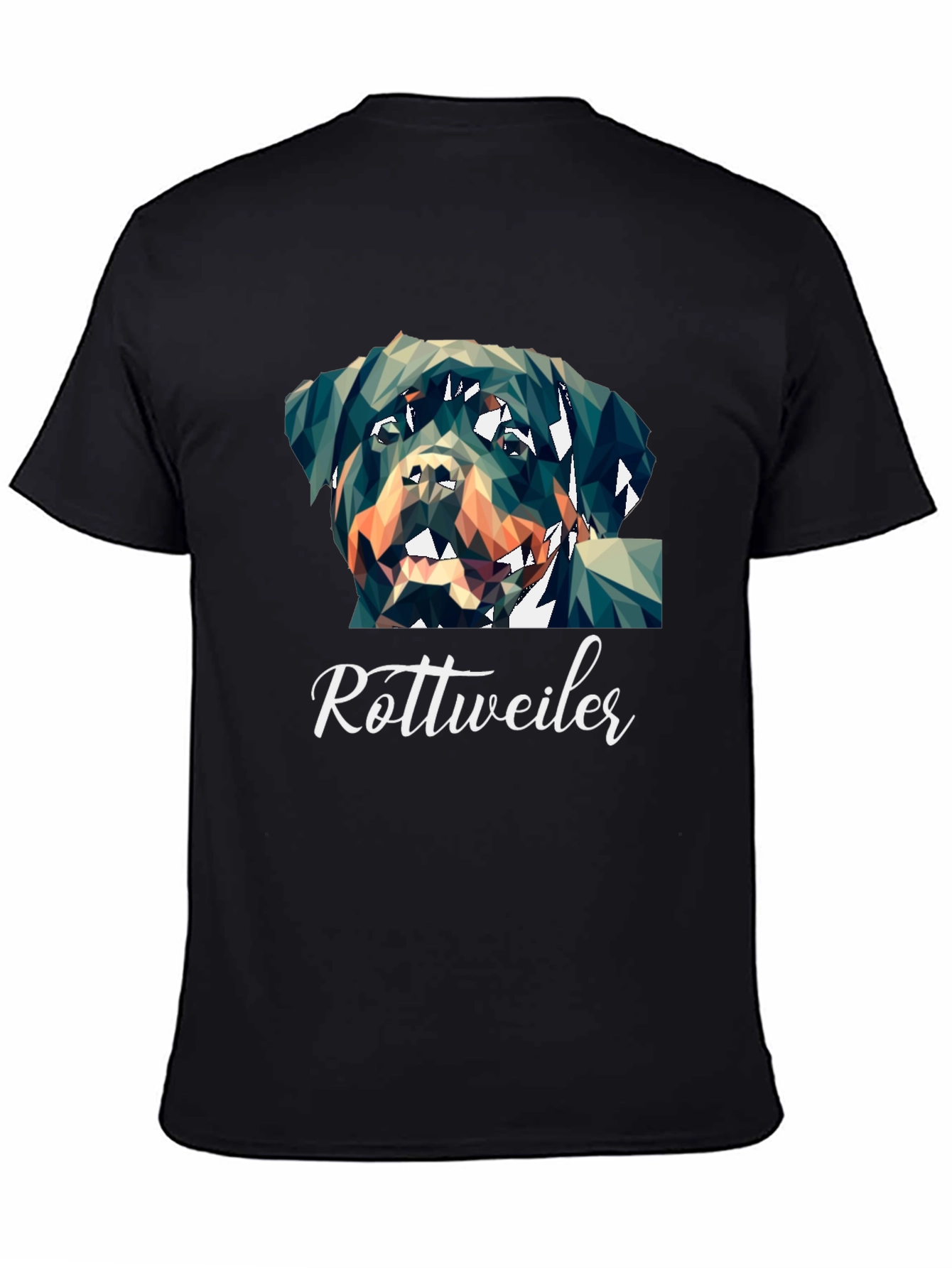 Rottweiler Geometric Dog T-Shirt