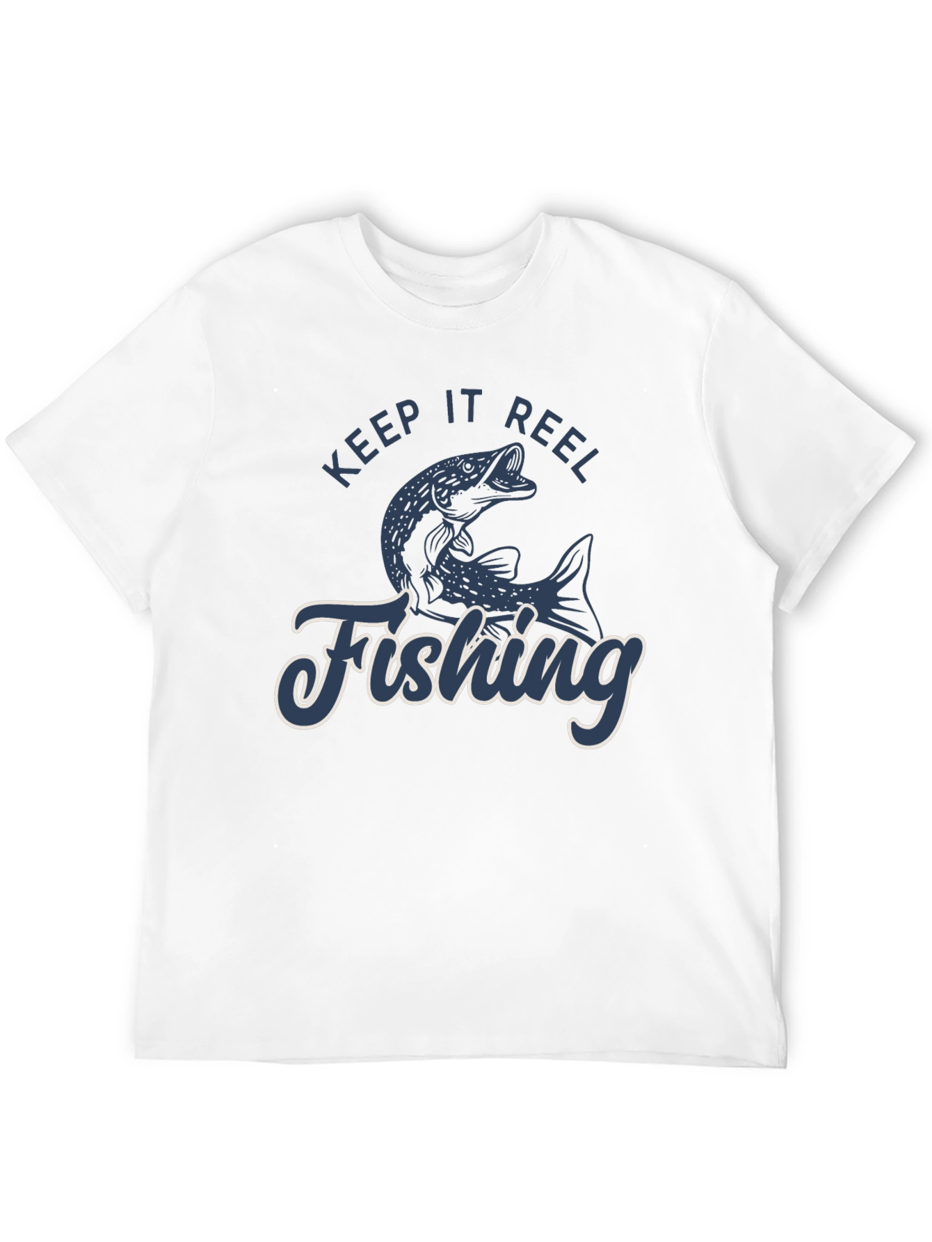 Keep It Reel Fishing Graphic T-Shirt