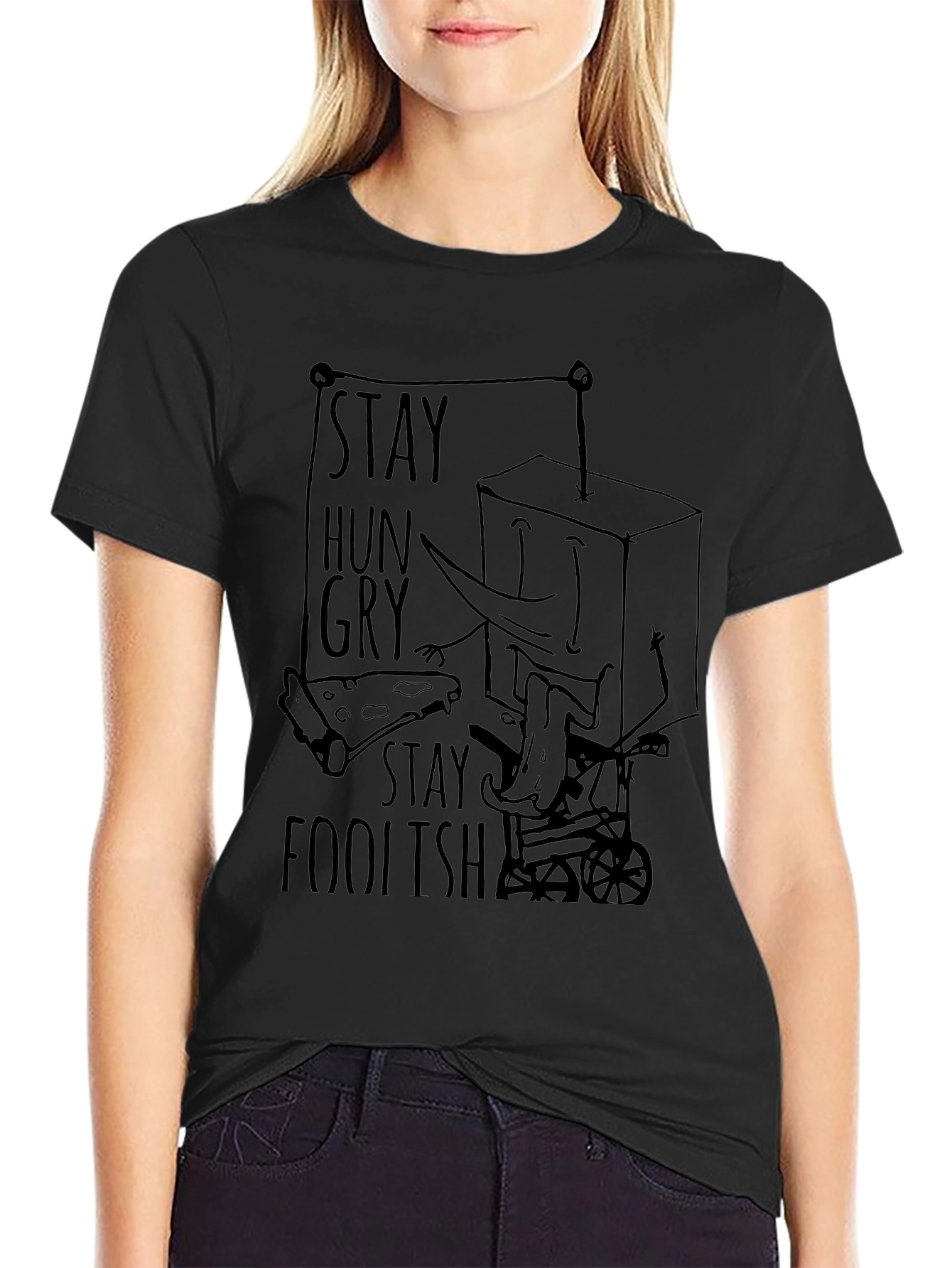 Stay Hungry Stay Foolish Graphic Tee