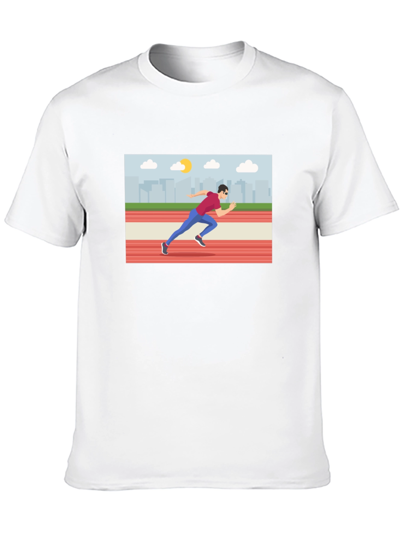 Runner Graphic Tee - Black T-Shirt