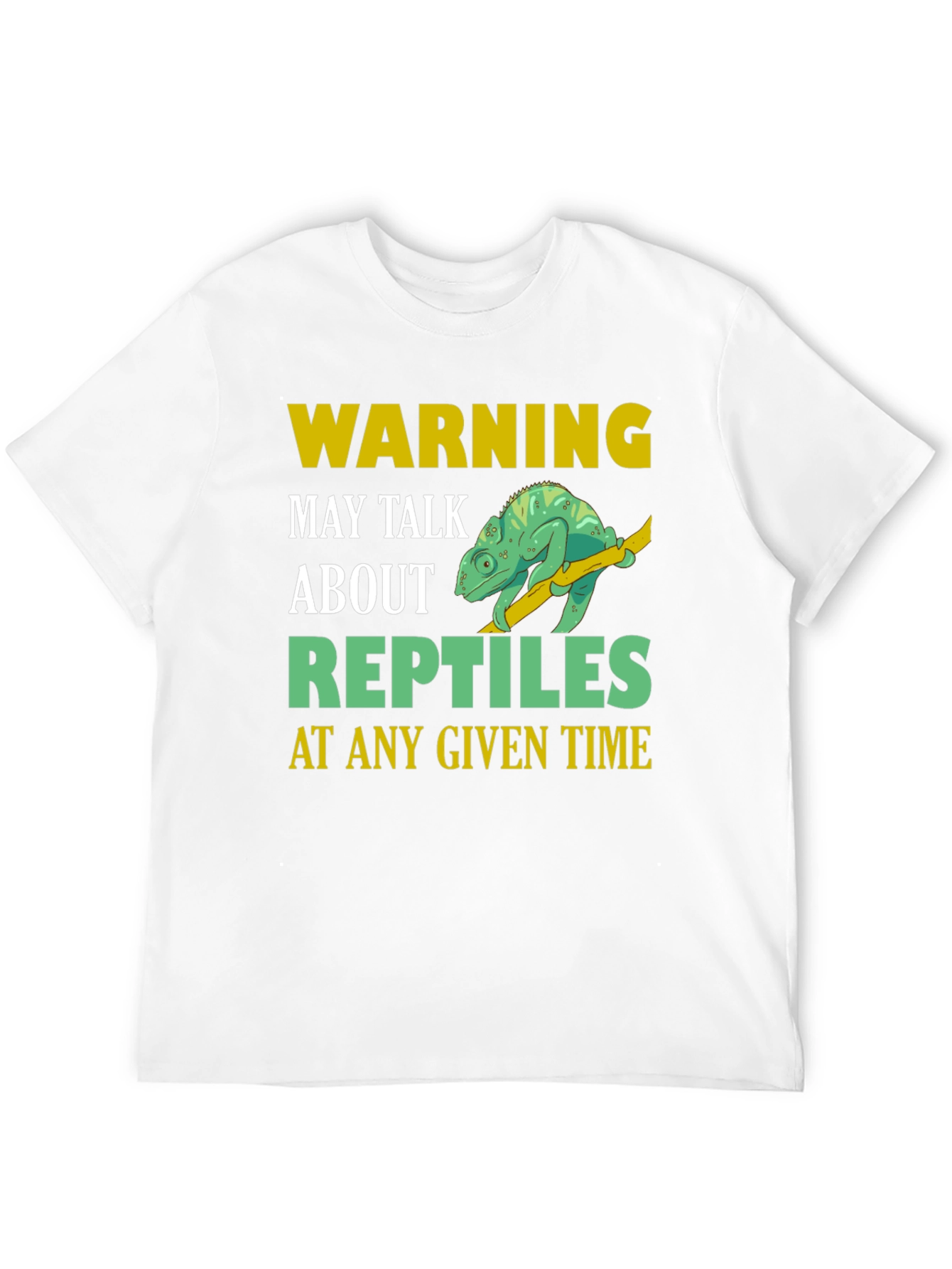 Warning May Talk About Reptiles T-Shirt