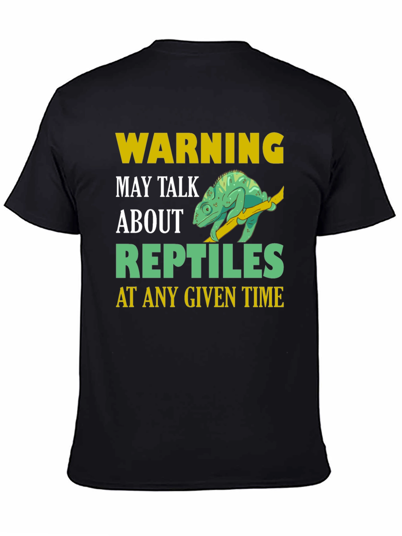 Warning May Talk About Reptiles T-Shirt