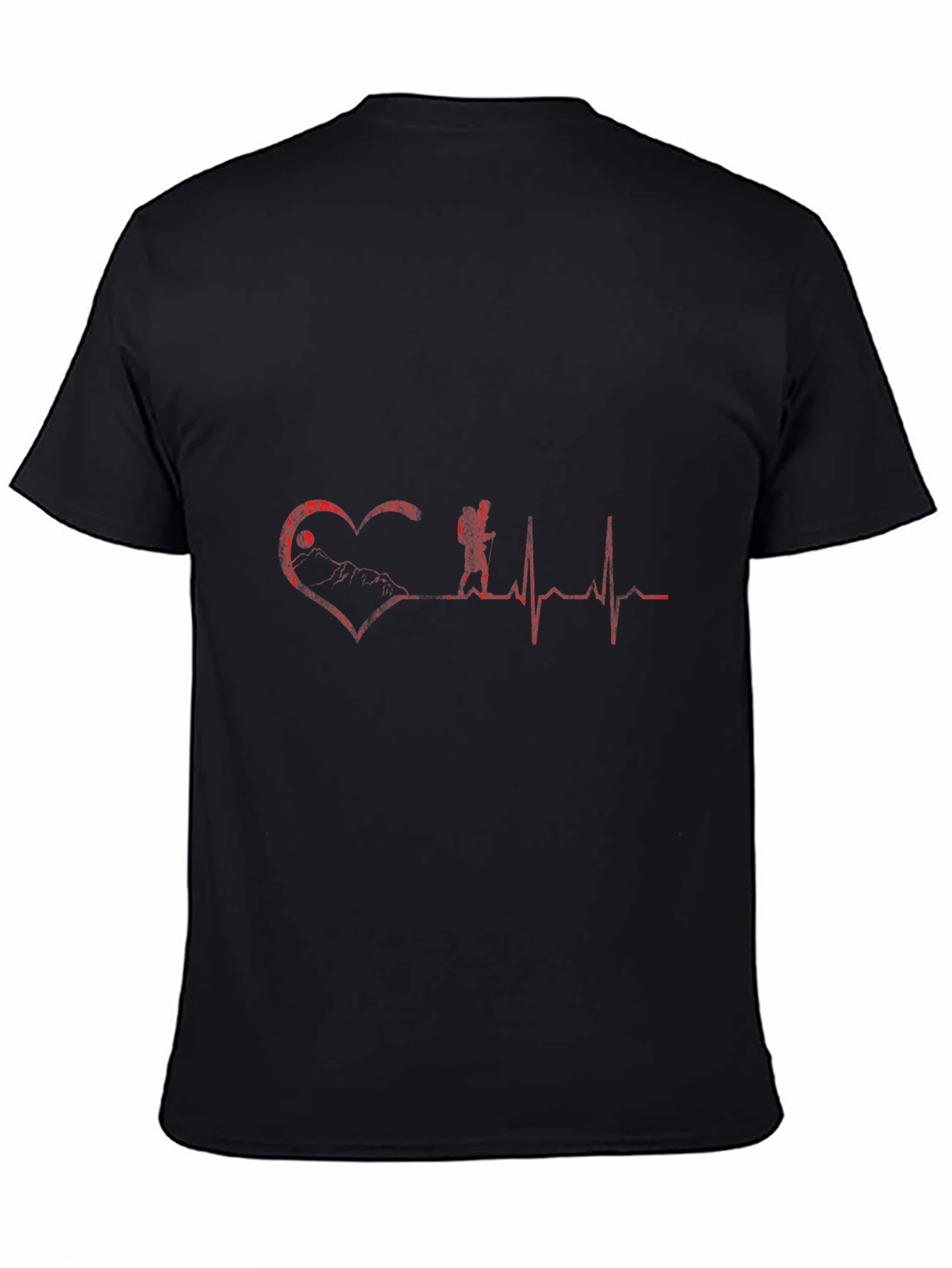 Hiking Heartbeat Graphic Tee - Adventure Ready!