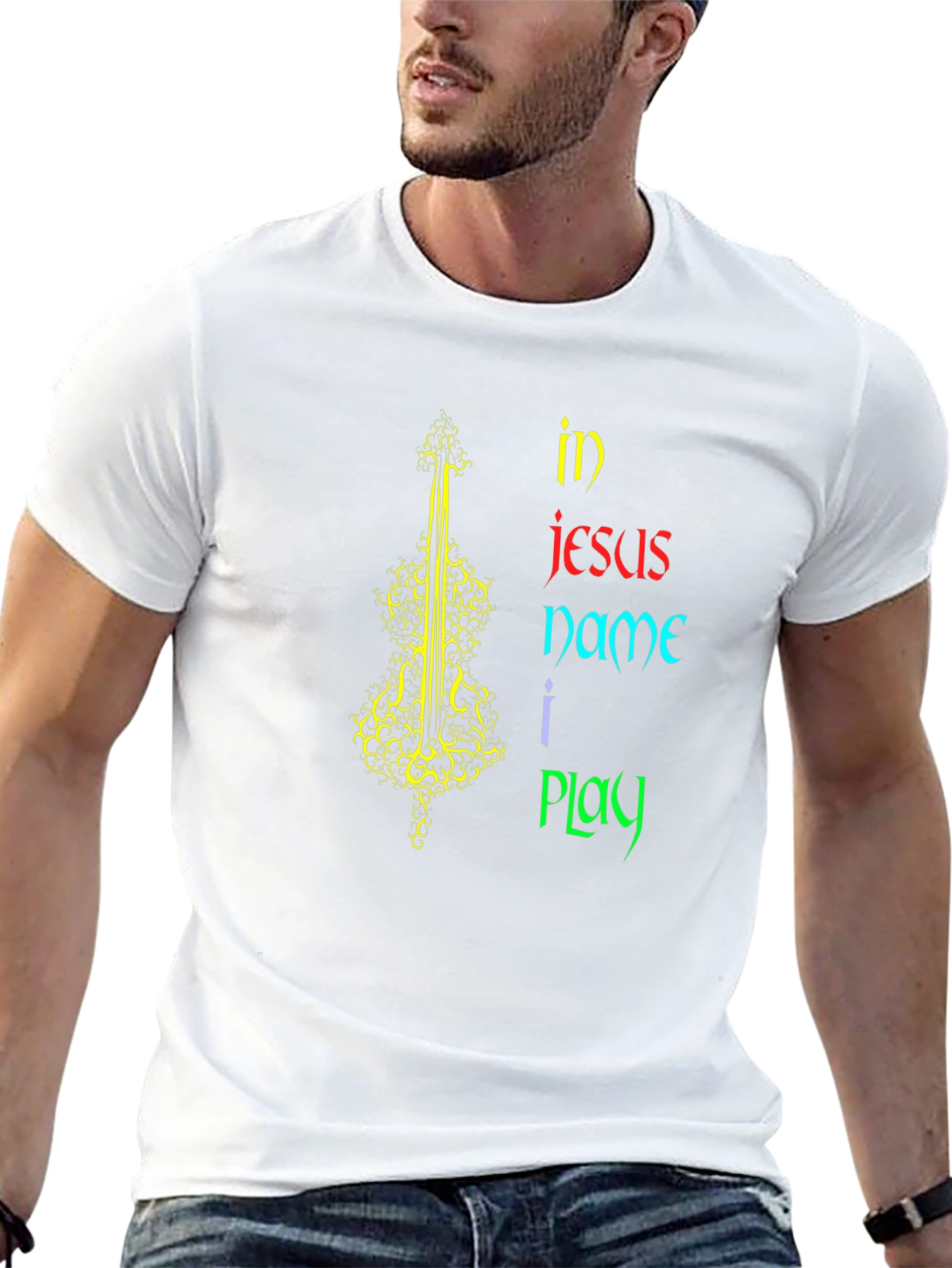 In Jesus Name I Play T-Shirt