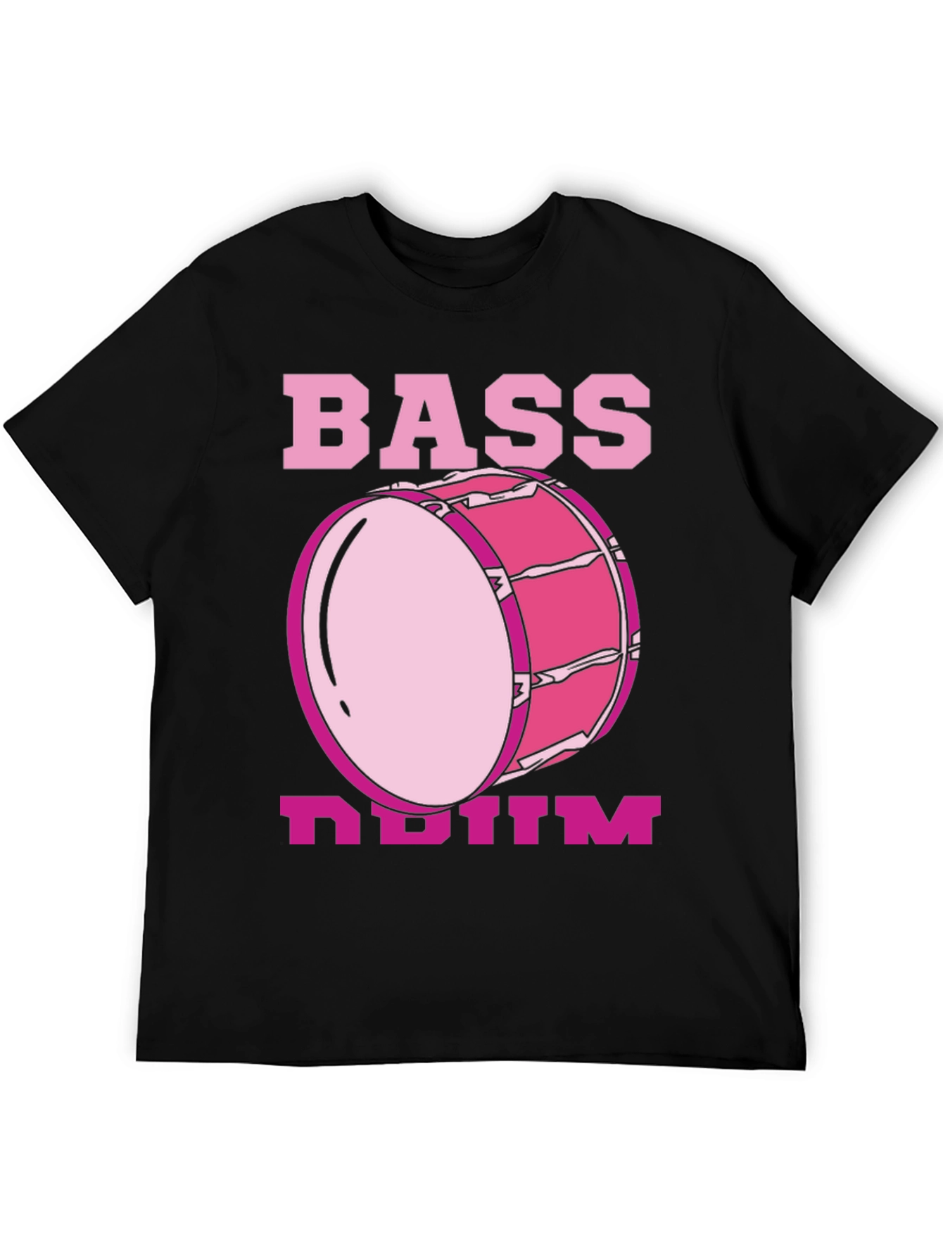 Bass Drum Graphic Tee - Music Lovers T-Shirt