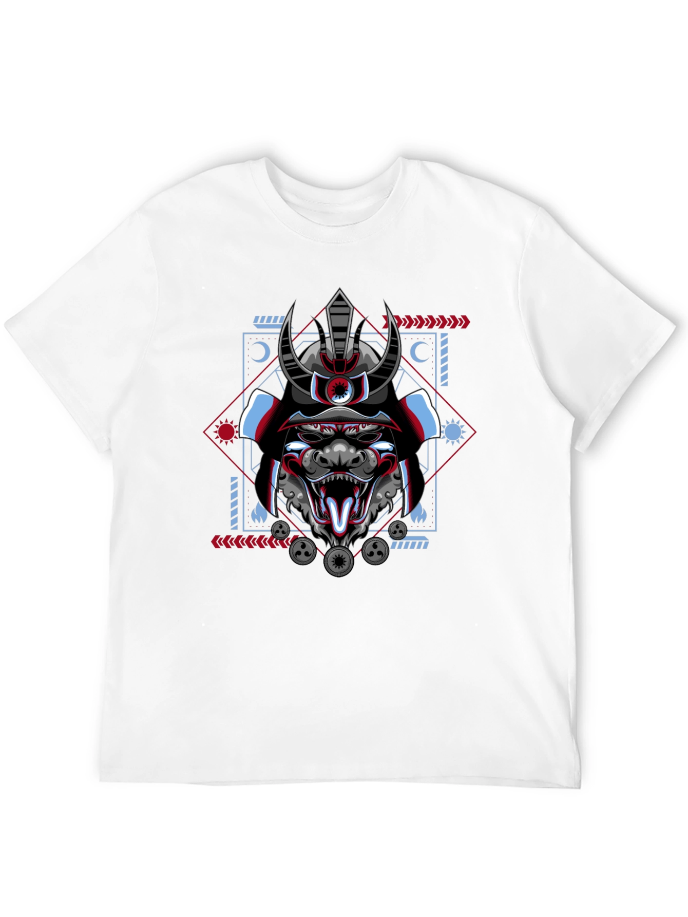 Samurai Demon Graphic Tee