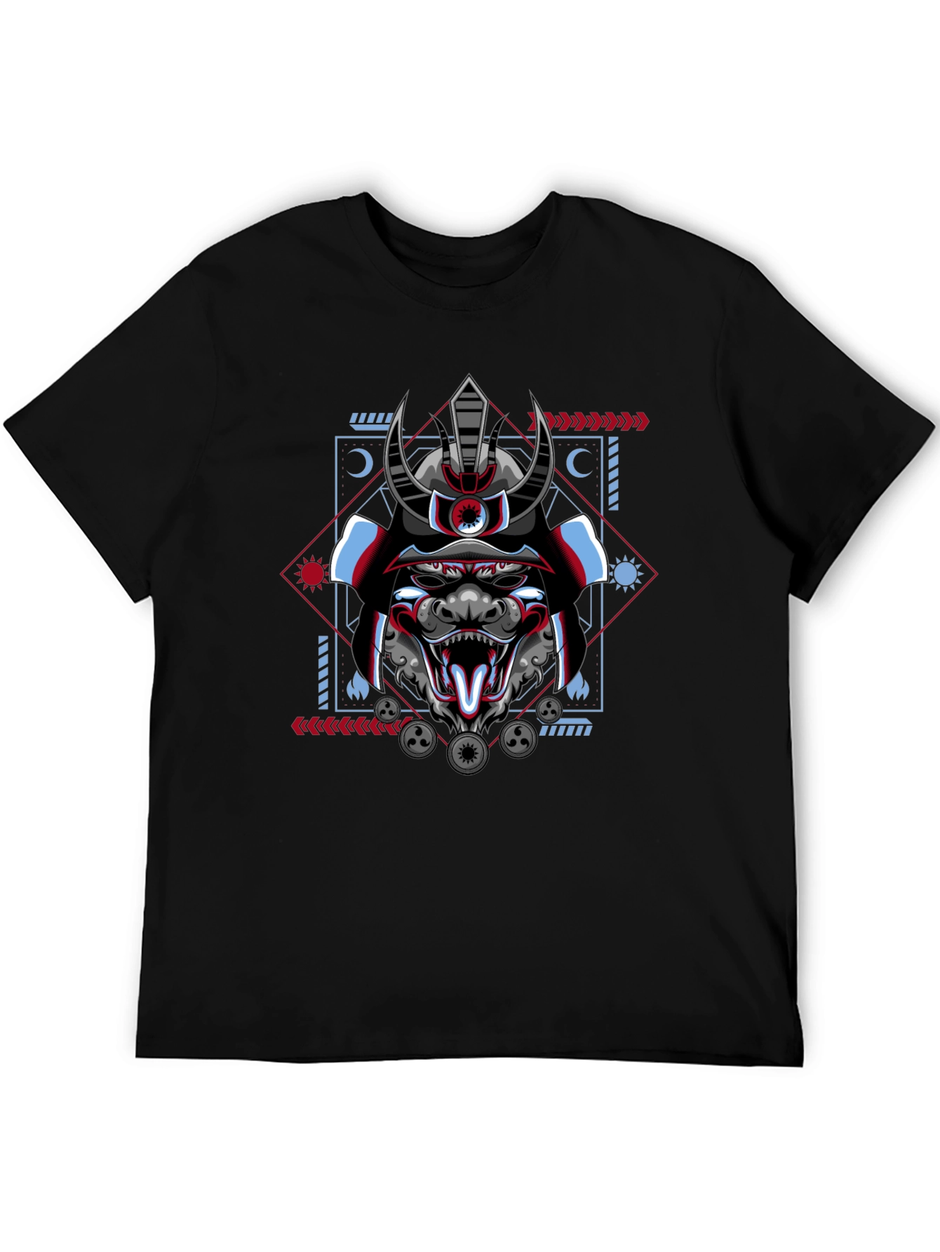 Samurai Demon Graphic Tee