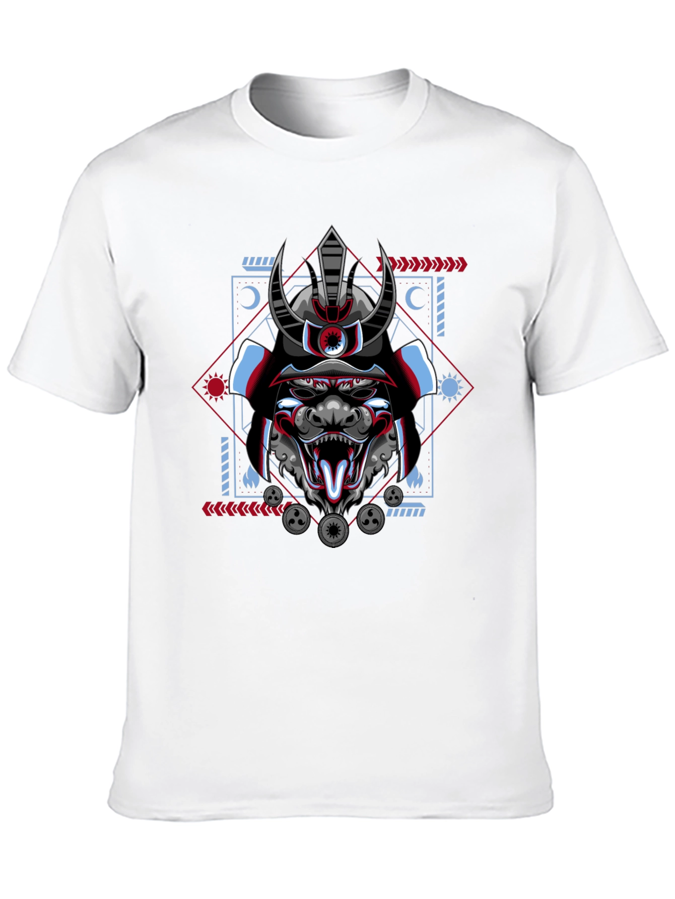 Samurai Demon Graphic Tee