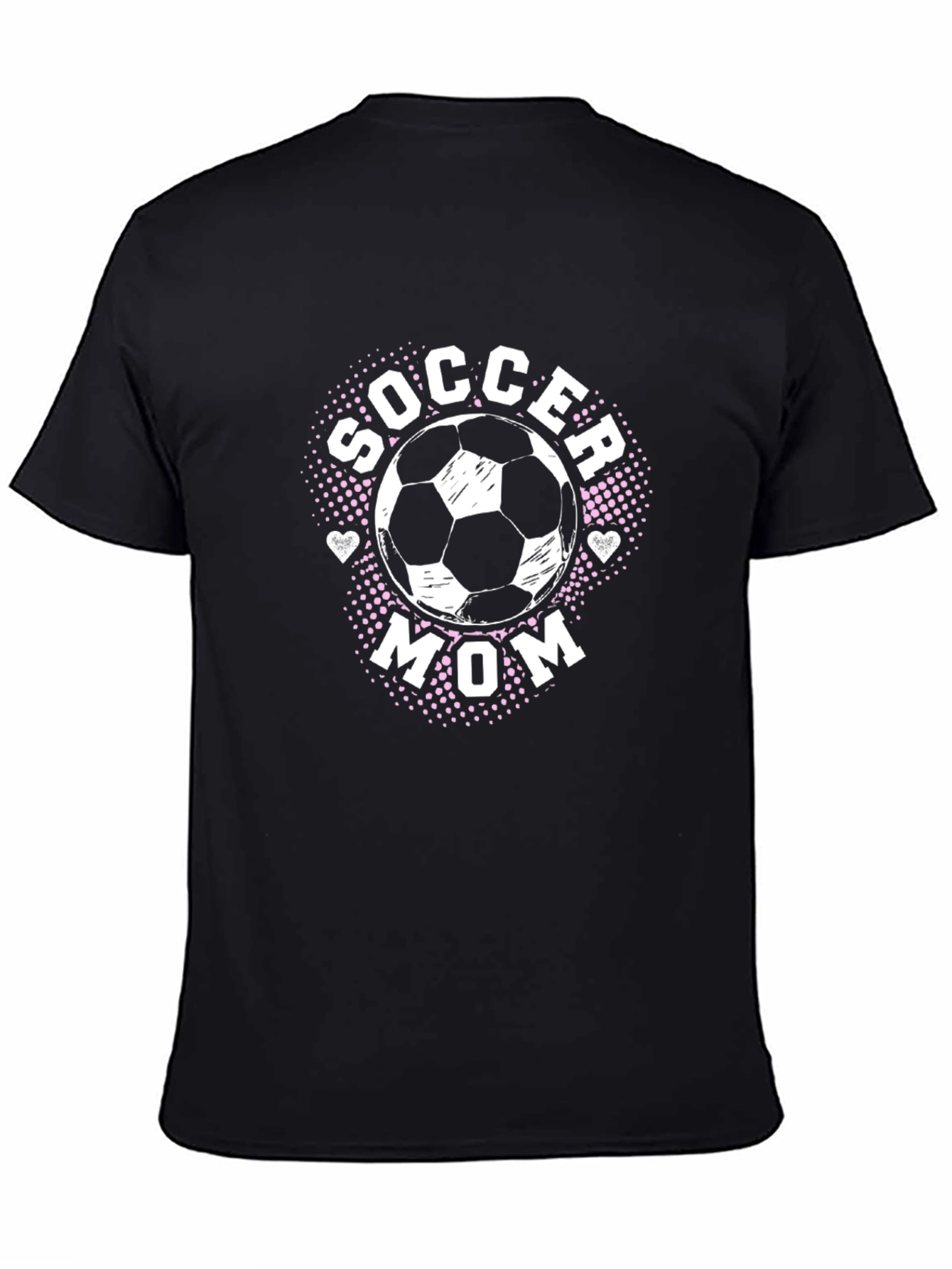 Soccer Mom Graphic T-Shirt - Black
