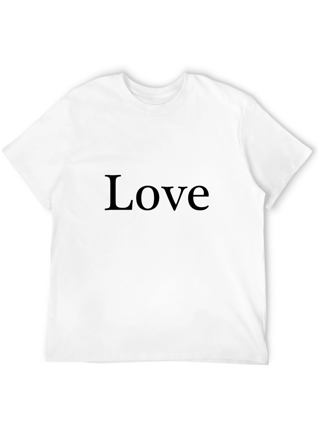 Love T-Shirt - Classic Black Tee