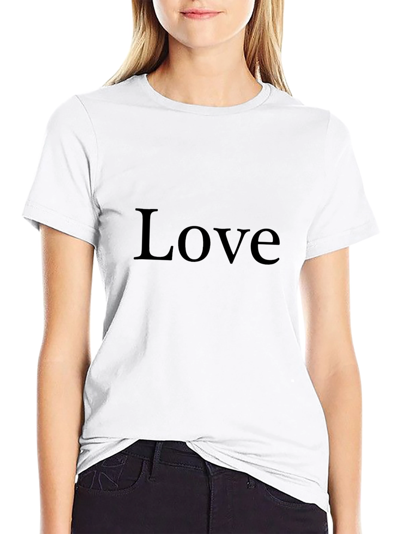 Love T-Shirt - Classic Black Tee