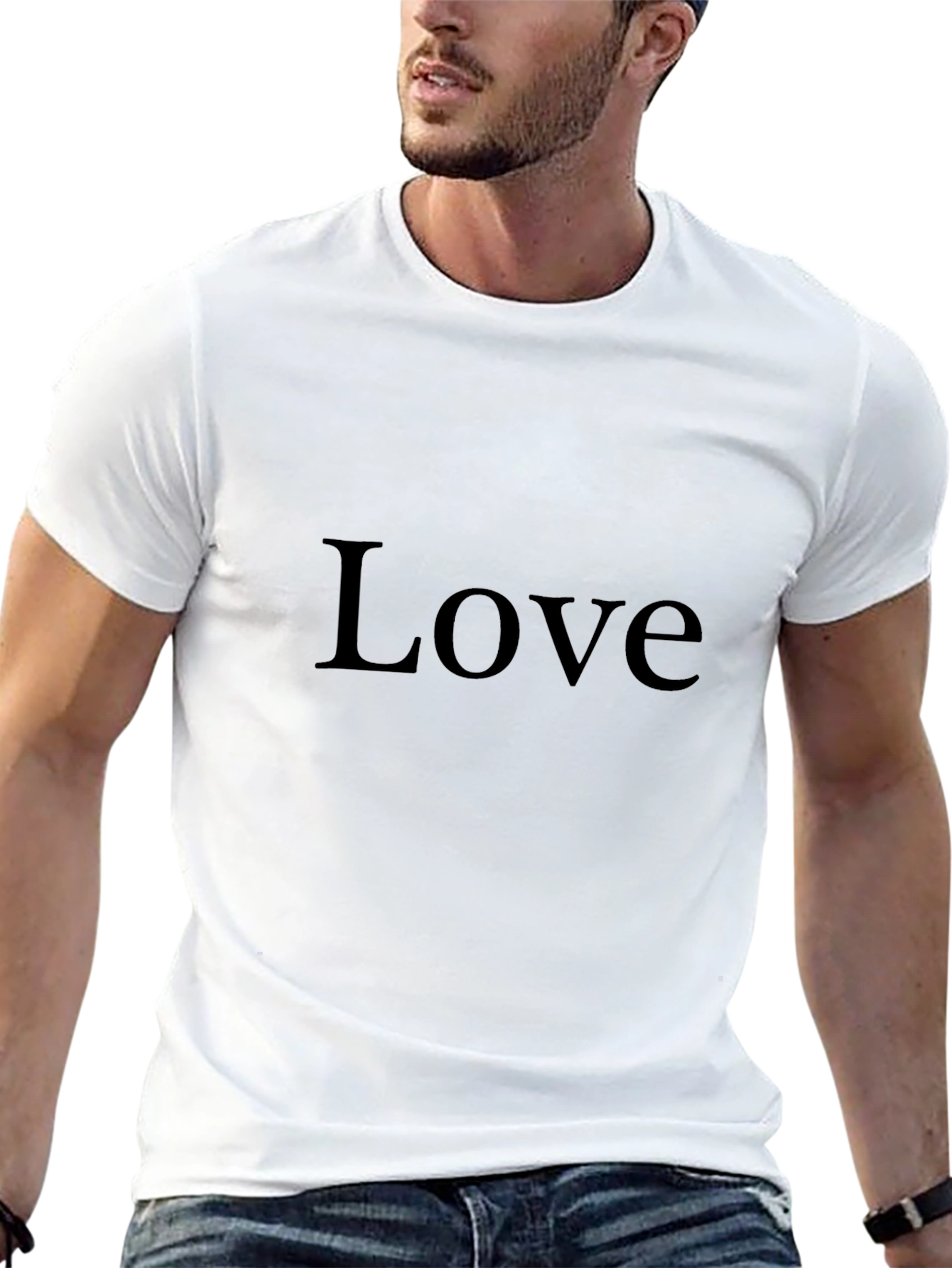 Love T-Shirt - Classic Black Tee