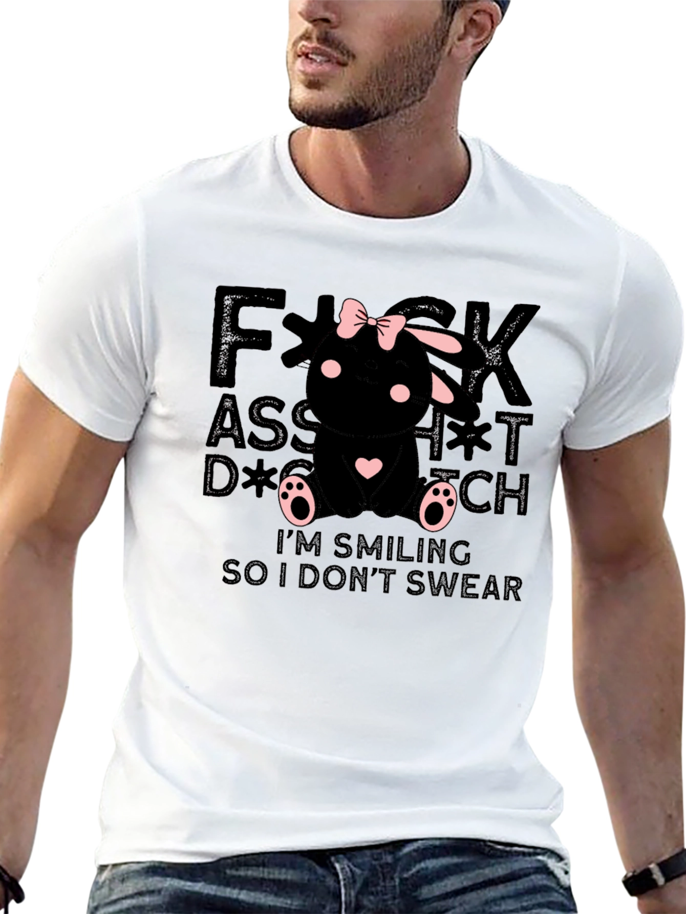 F*ck Assh*t D*ck B*tch Bunny T-Shirt