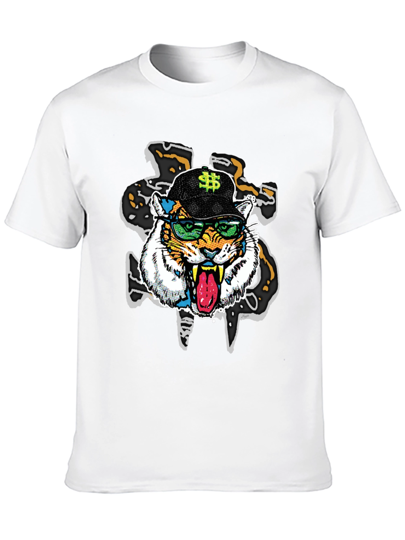 Tiger in Shades Graphic Tee