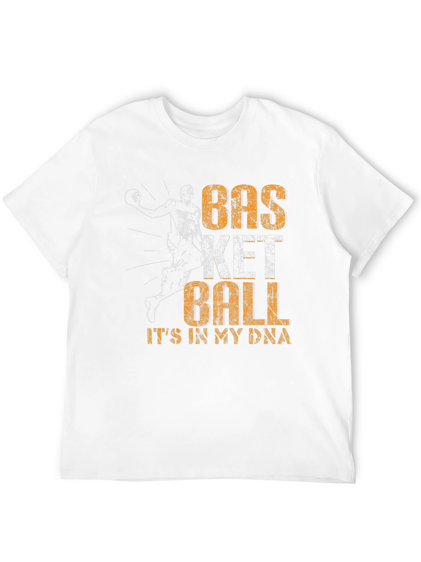Basketball DNA T-Shirt - Sports Fan Apparel