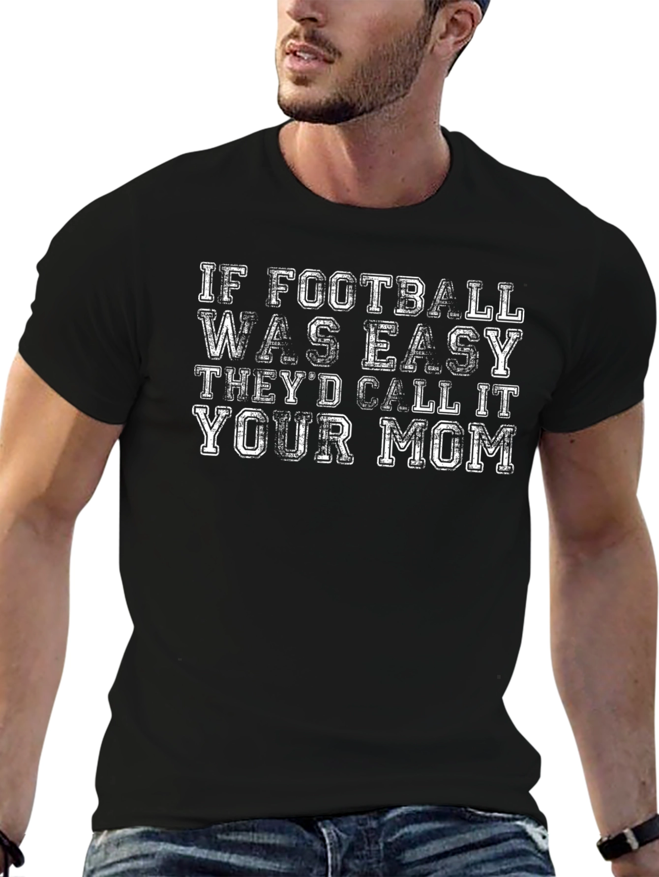 Funny Football T-Shirt: Your Mom Joke