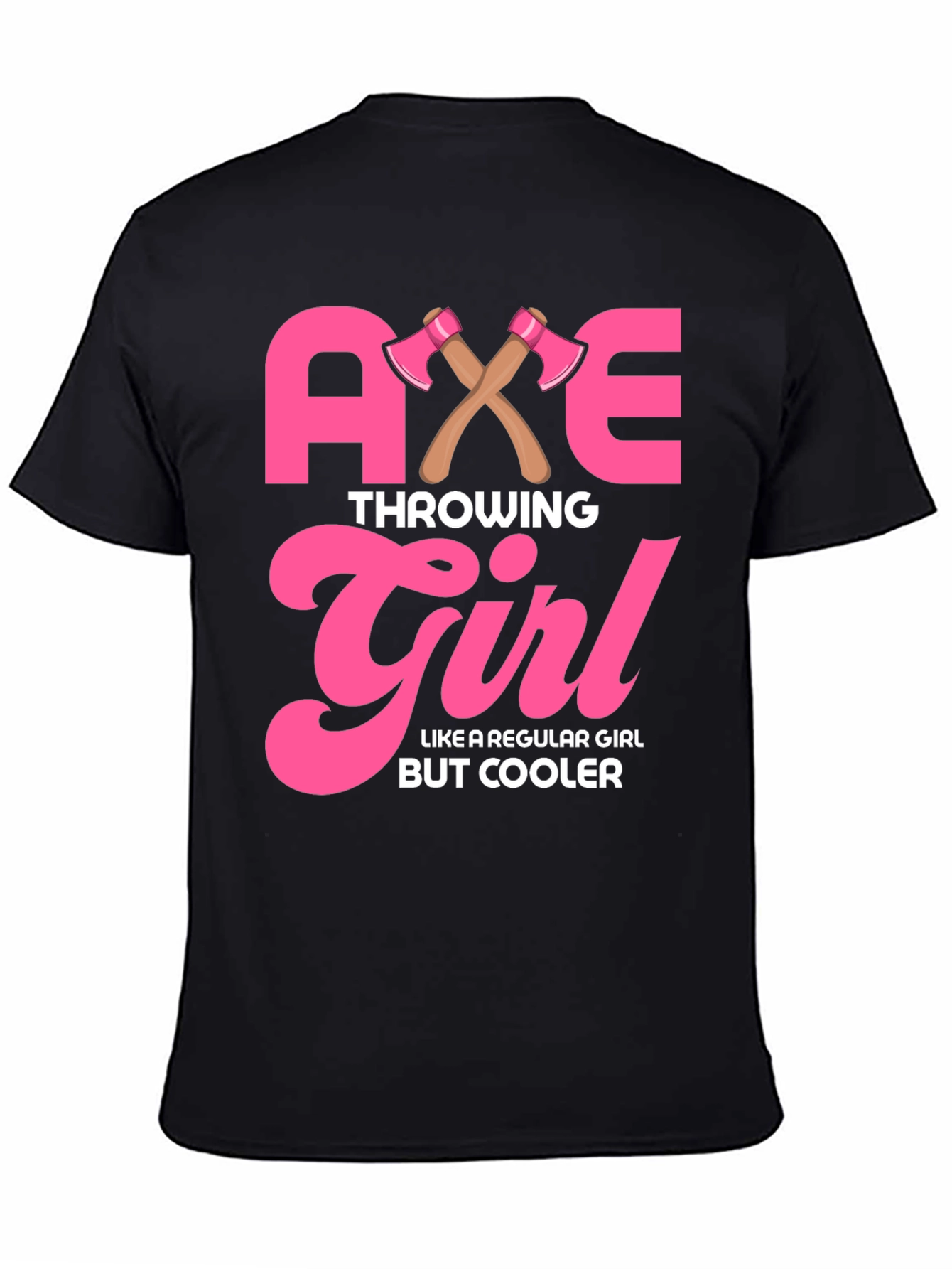 Axe Throwing Girl Graphic T-Shirt