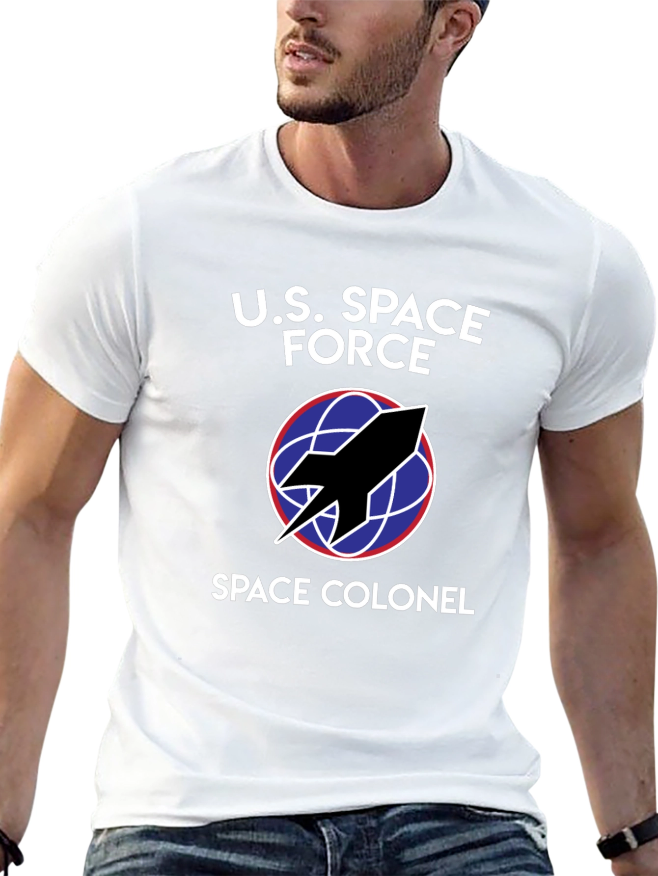 U.S. Space Force Space Colonel Graphic T-Shirt