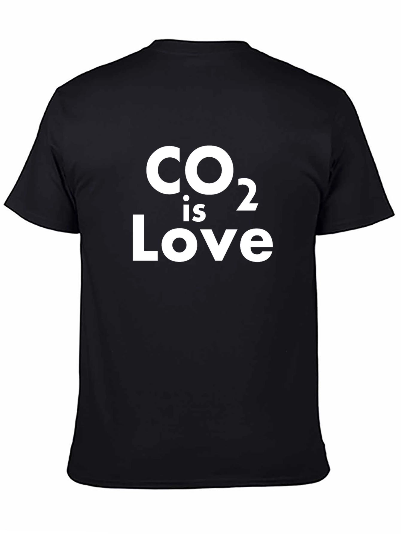 CO2 is Love Graphic Tee - Black T-Shirt