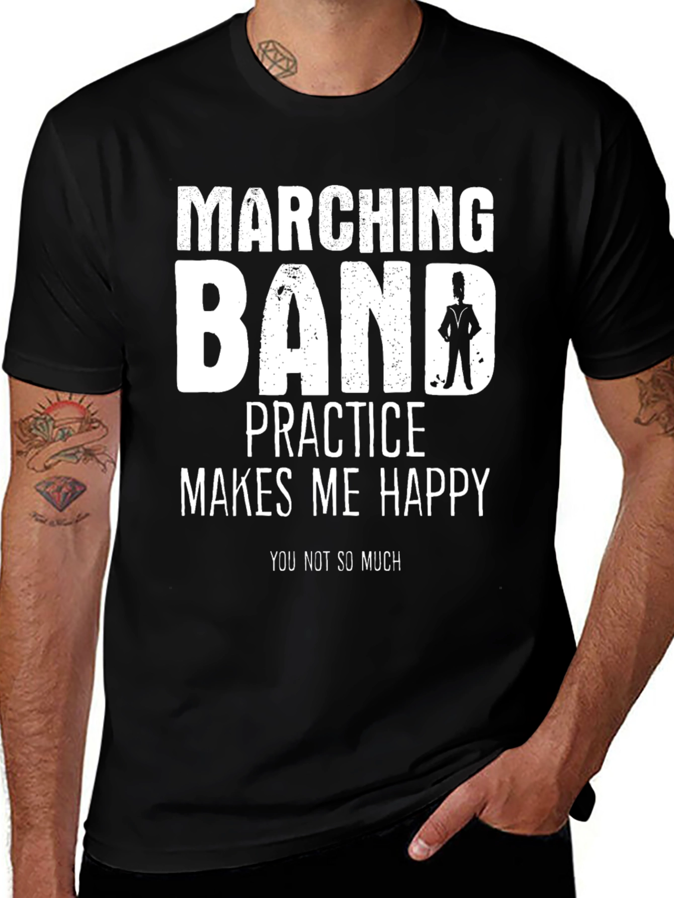 Marching Band T-Shirt - Practice Makes Me Happy