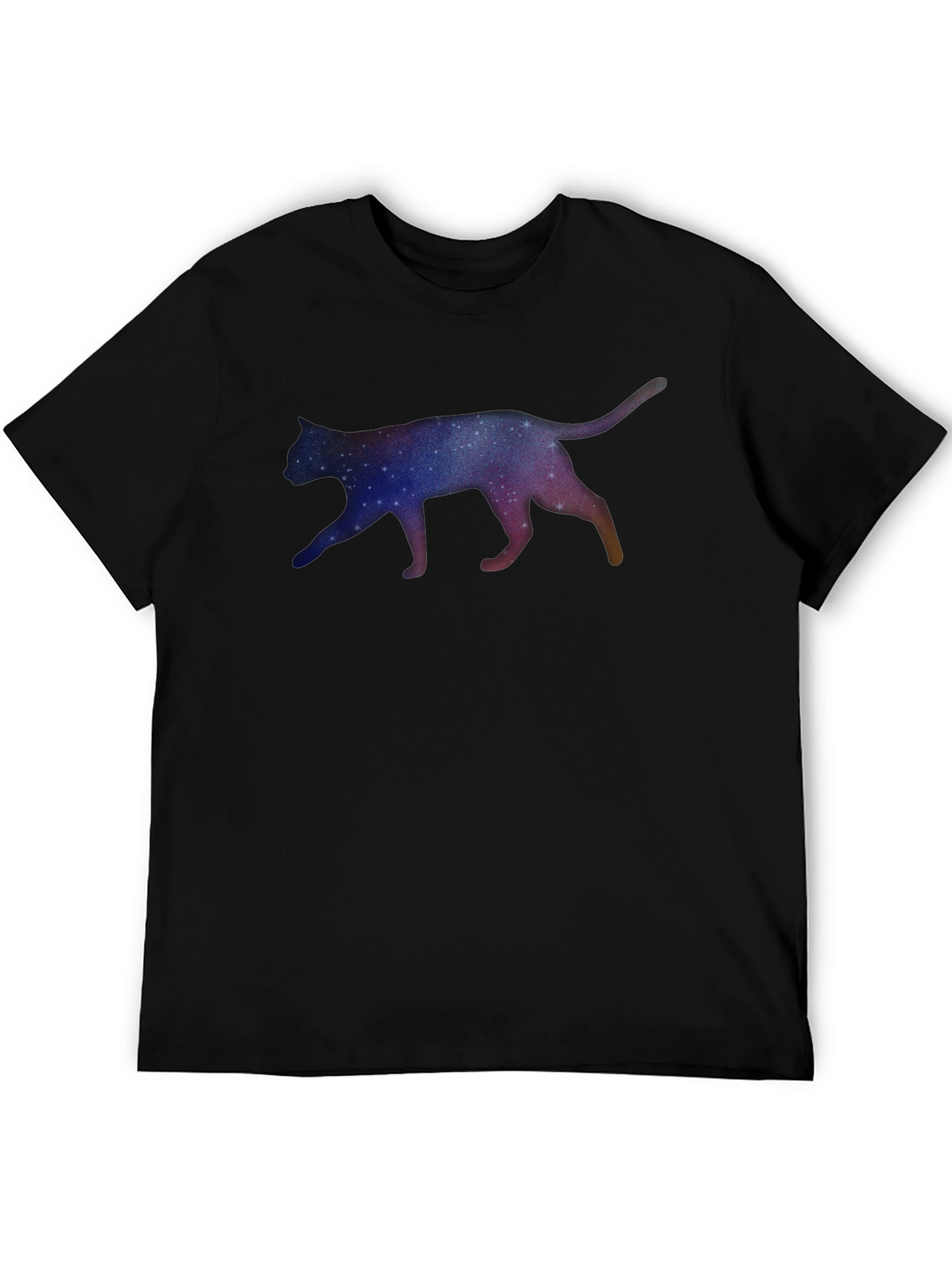 Cosmic Cat Graphic Tee - Unique Unisex T-Shirt