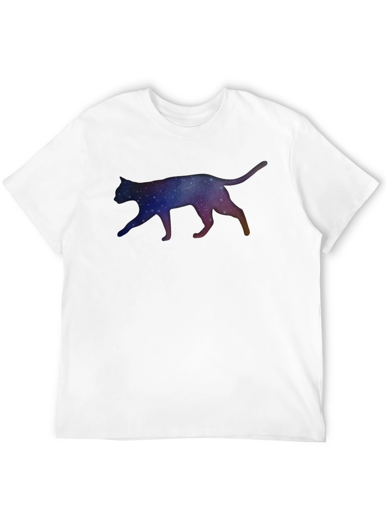 Cosmic Cat Graphic Tee - Unique Unisex T-Shirt
