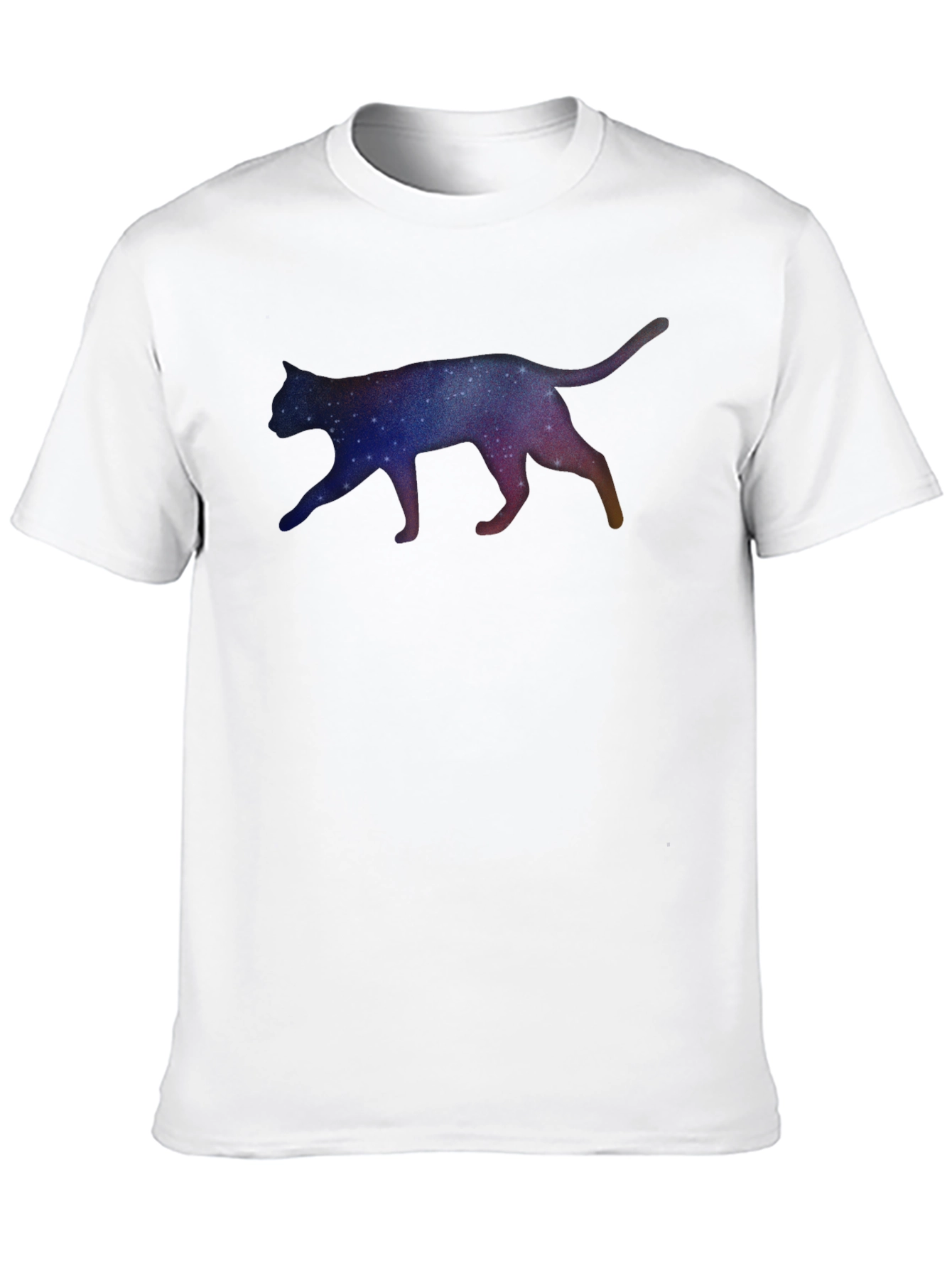 Cosmic Cat Graphic Tee - Unique Unisex T-Shirt