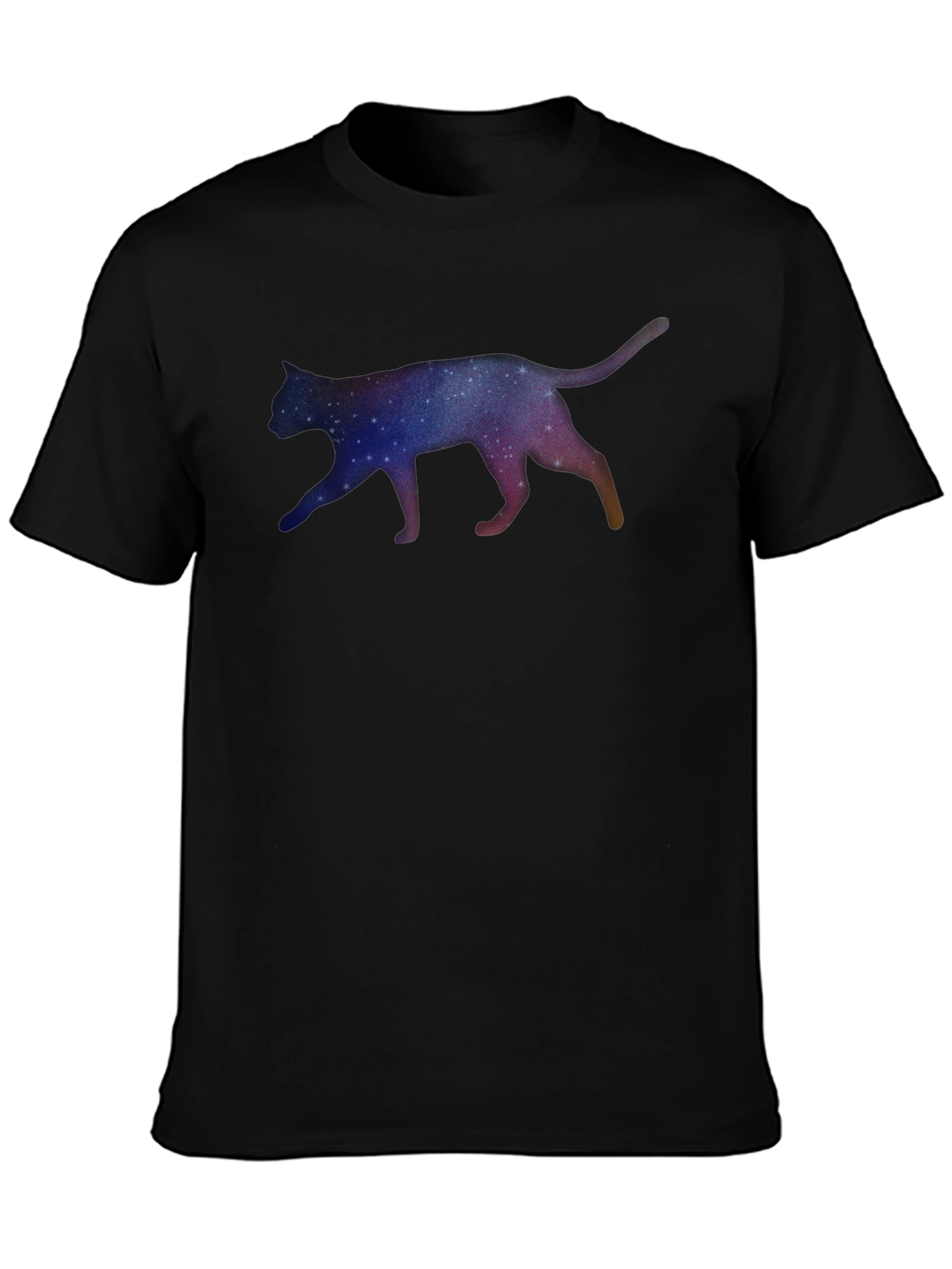 Cosmic Cat Graphic Tee - Unique Unisex T-Shirt