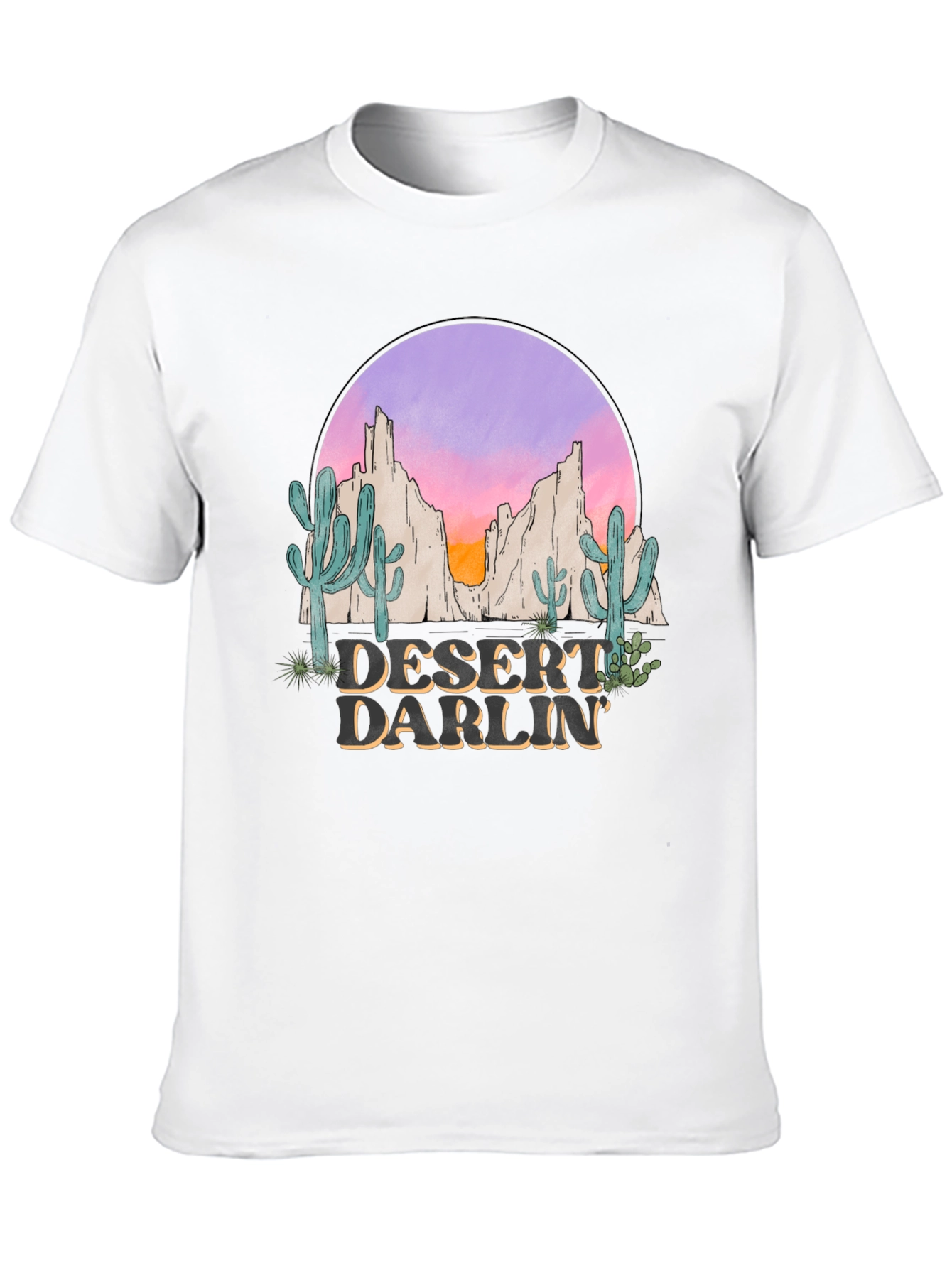 Desert Darlin Graphic Tee - Western Style