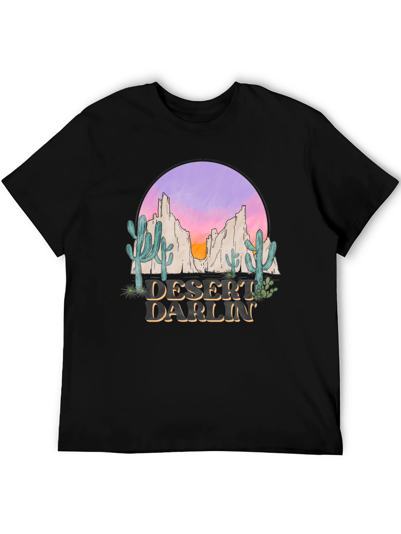 Desert Darlin Graphic Tee - Western Style