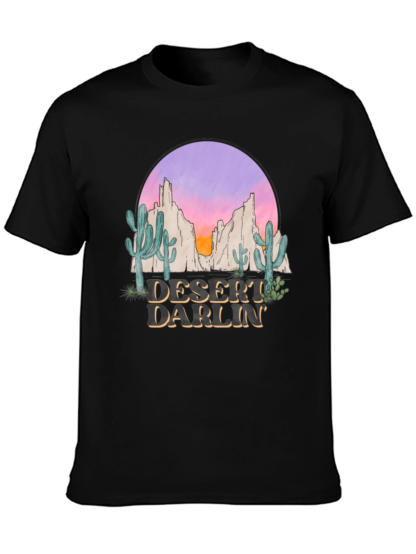 Desert Darlin Graphic Tee - Western Style